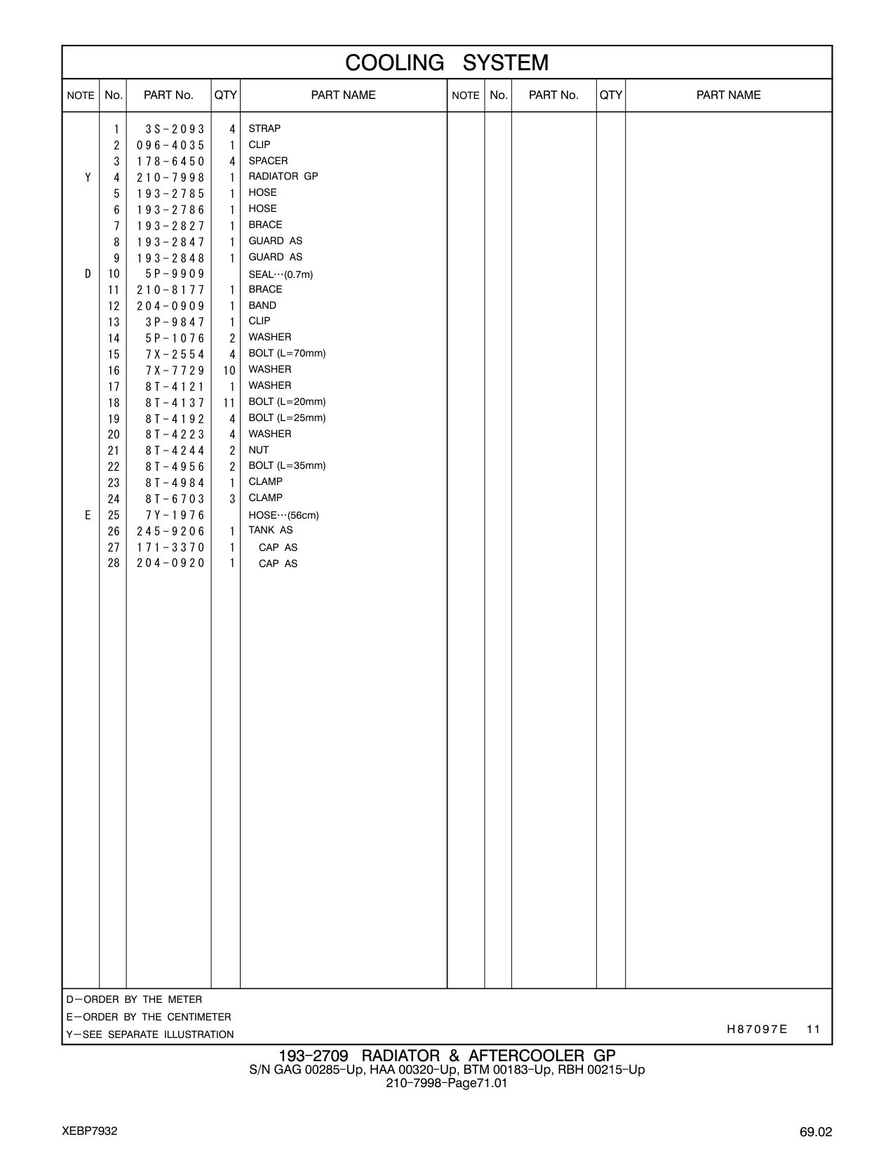 245-9206 TANK AS CAT parts manual diagram