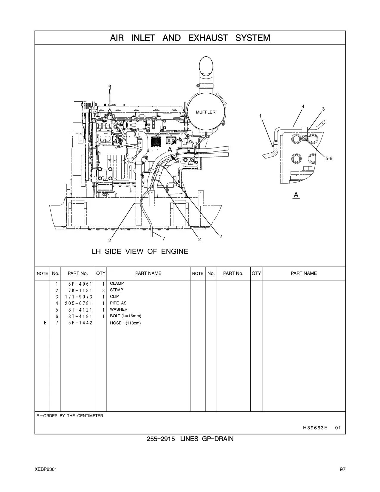 8T-4191 - BOLT (L=16mm)