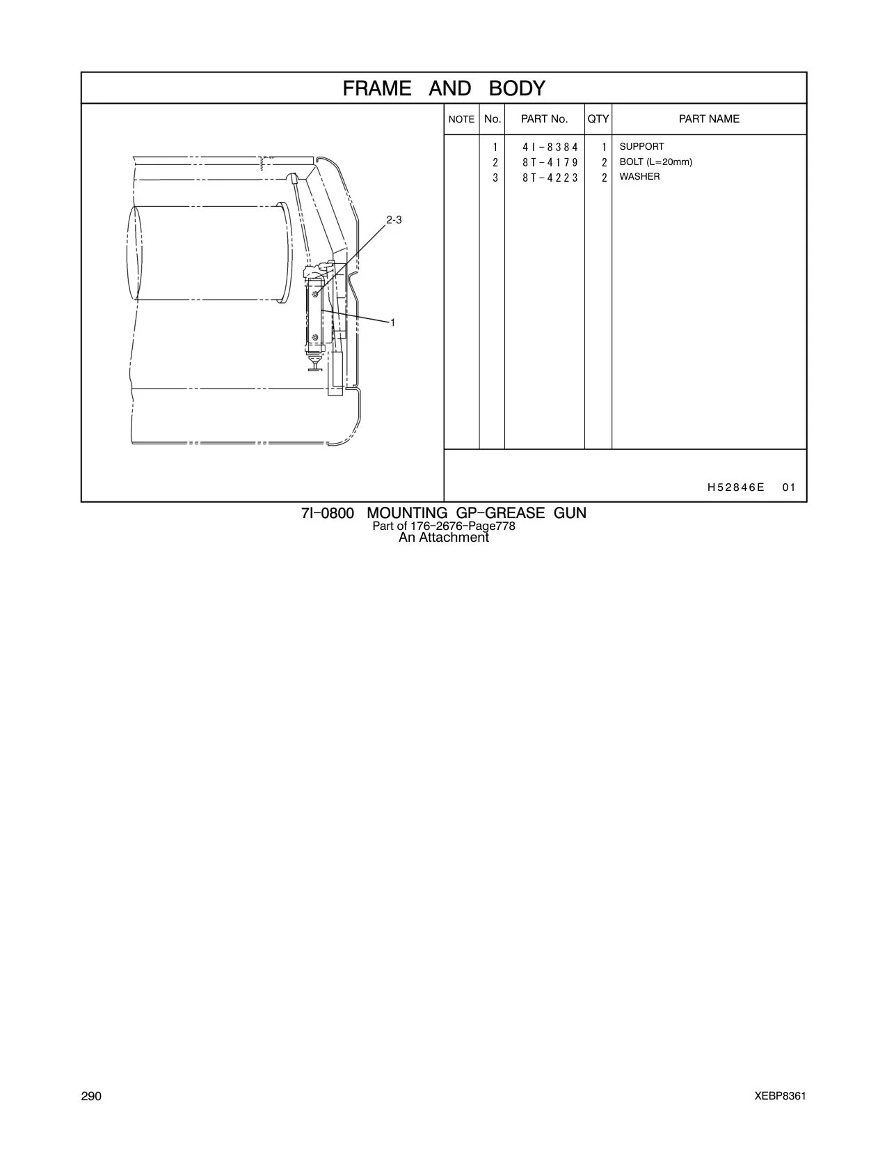 4I-8384 - SUPPORT
