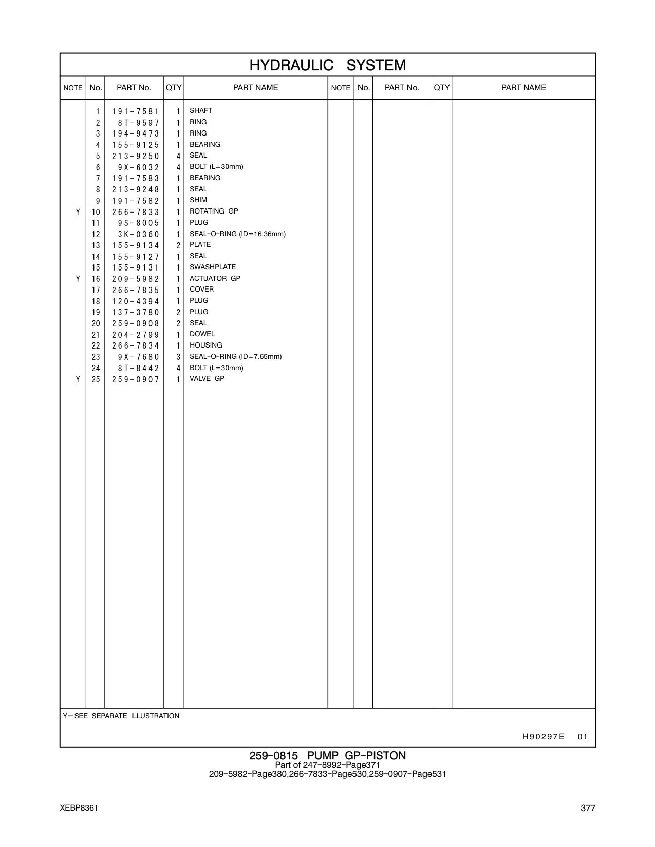 209-5982 ACTUATOR GP CAT parts manual diagram