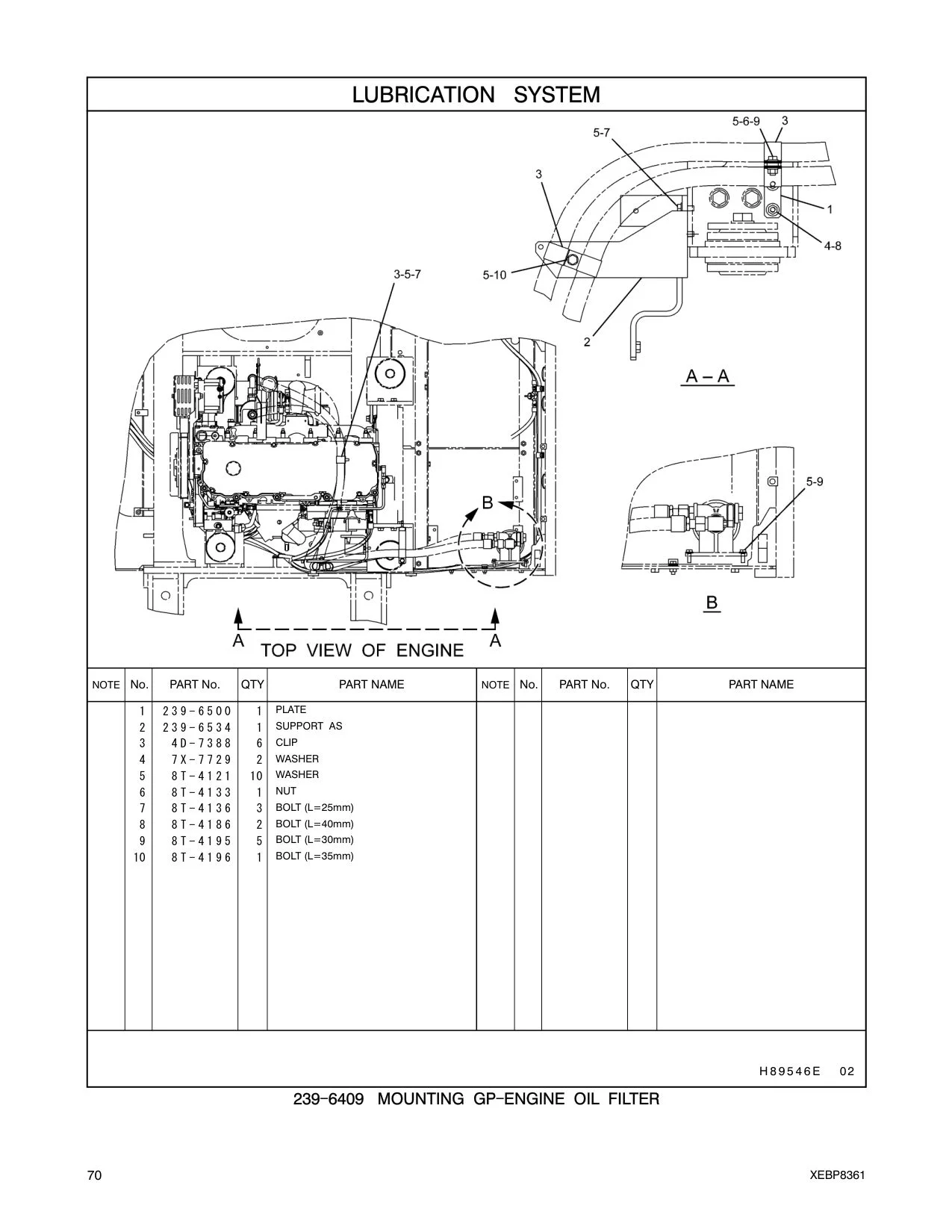 8T-4136 - BOLT (L=25mm)
