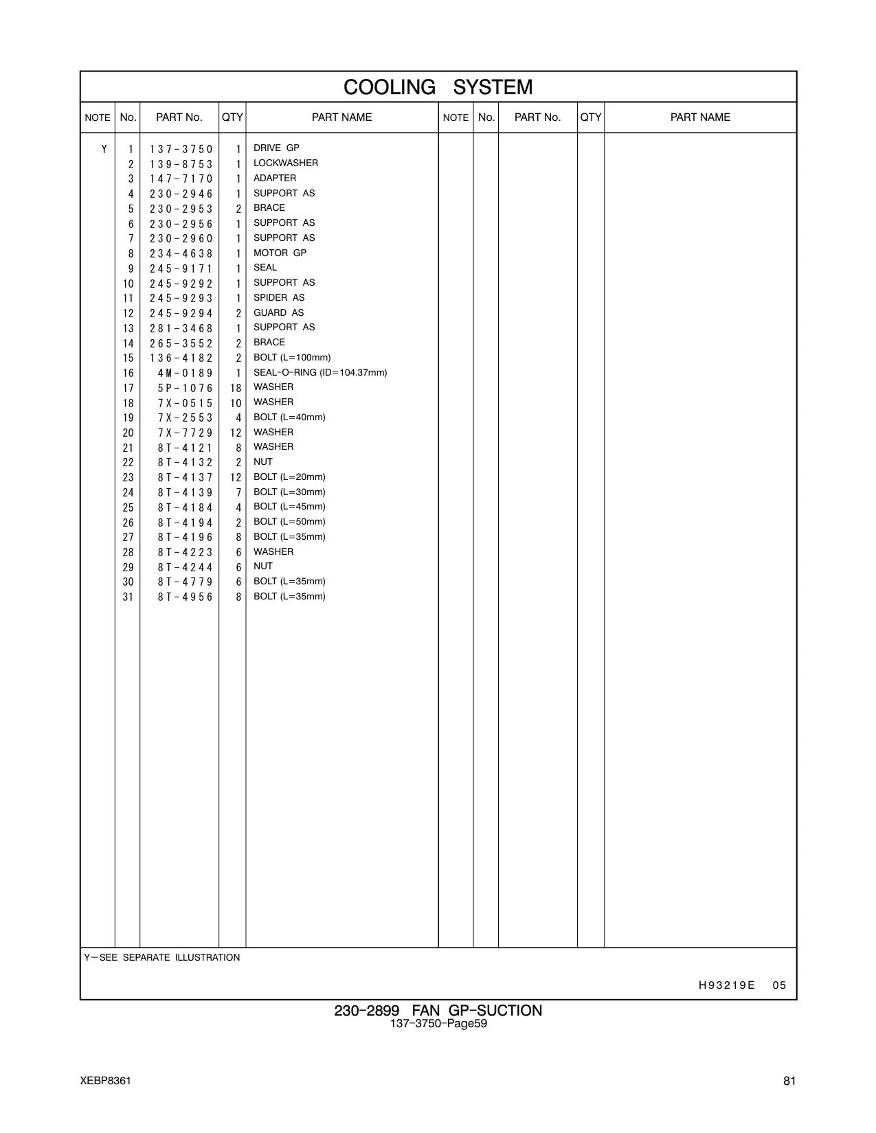 234-4638 MOTOR GP CAT parts manual diagram