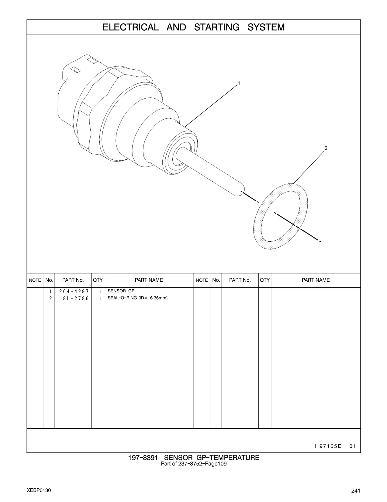 264-4297 - SENSOR GP
