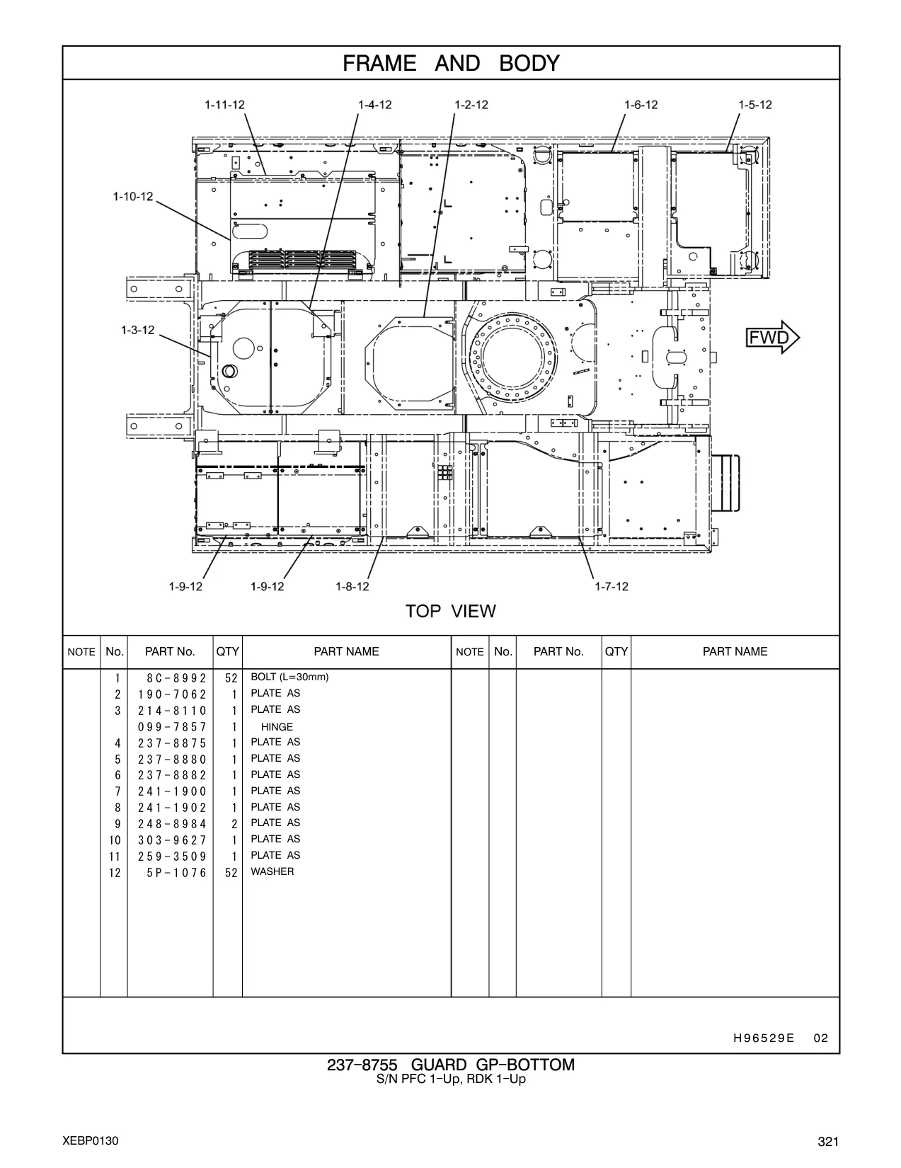 303-9627 - PLATE AS