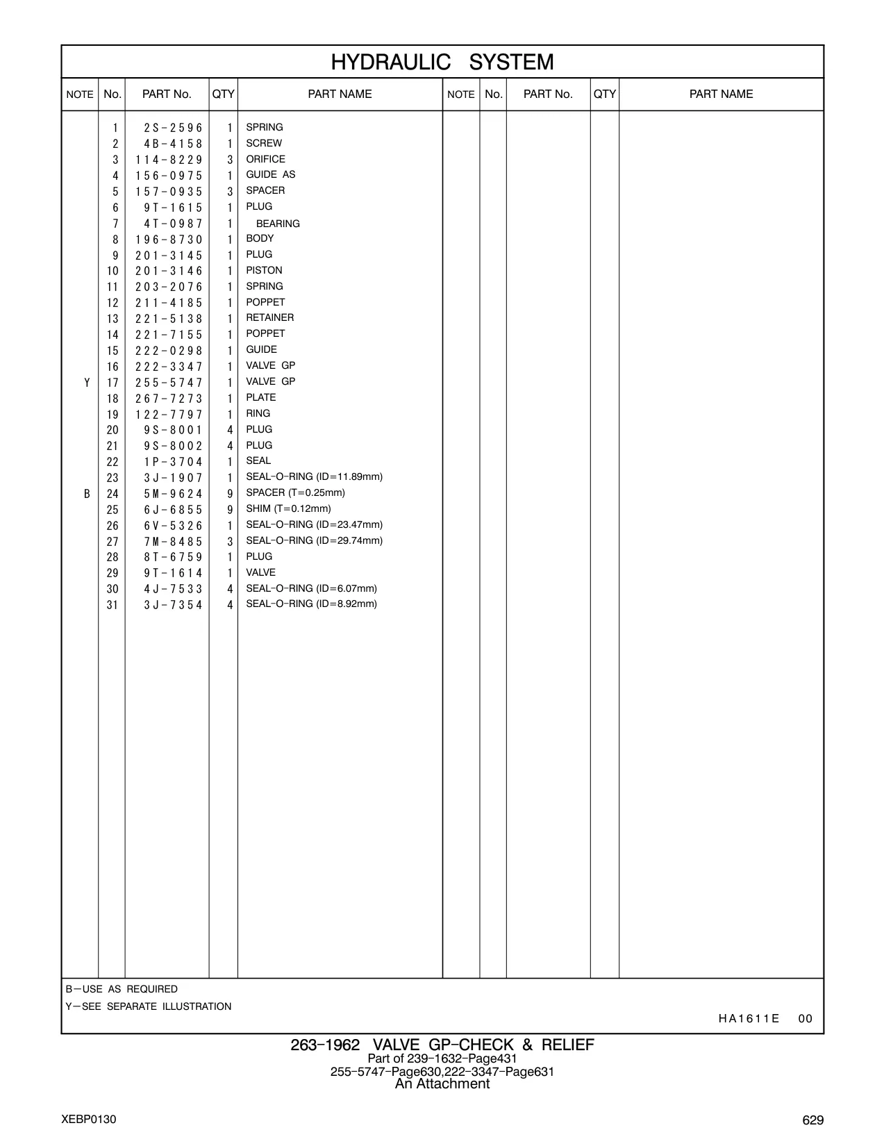 196-8730 - BODY