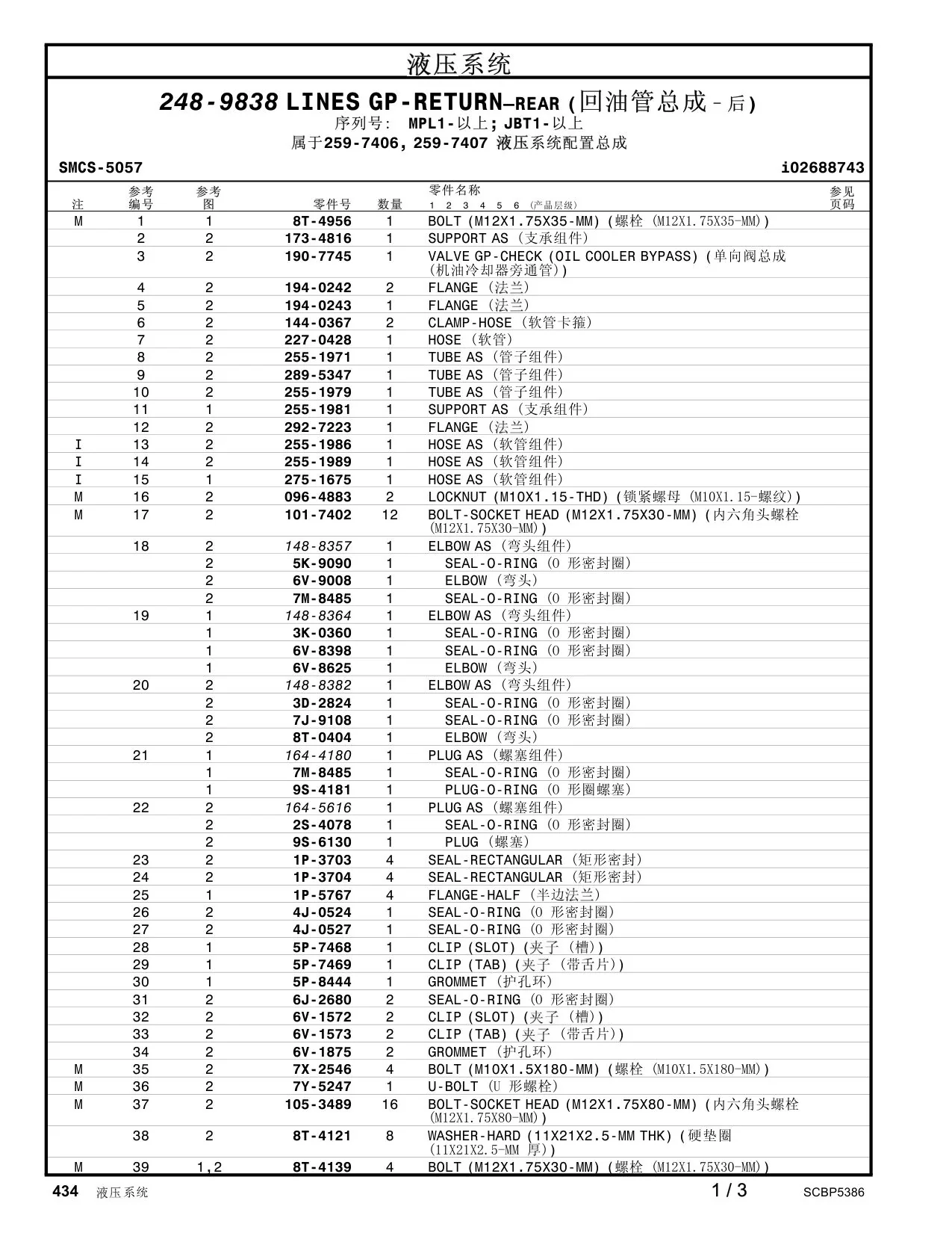 292-7223 - FLANGE ( )