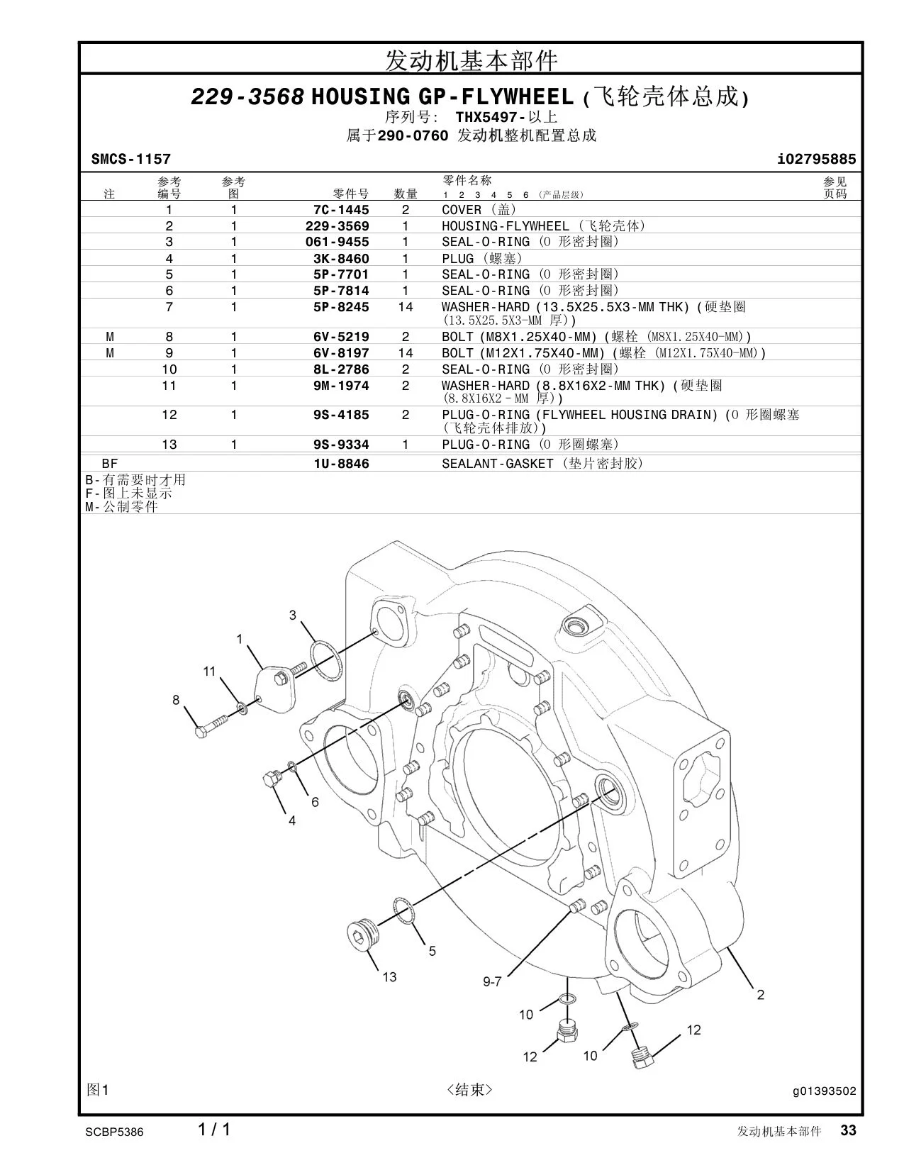 5P-7701 - SEAL-O-RING