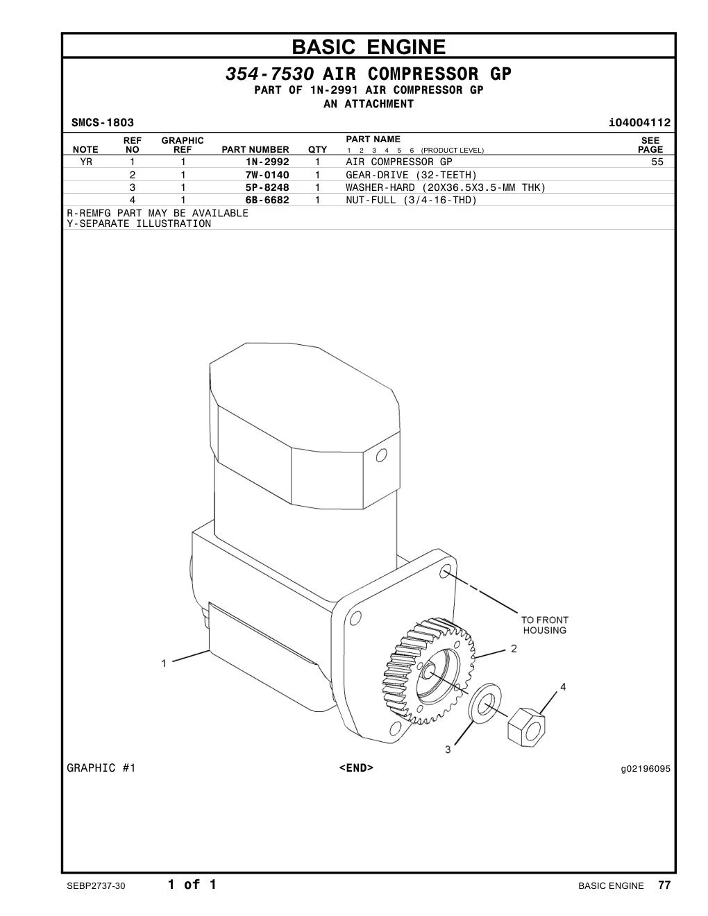 5P-8248 - WASHER-HARD (20X36.5X3.5-MM THK)