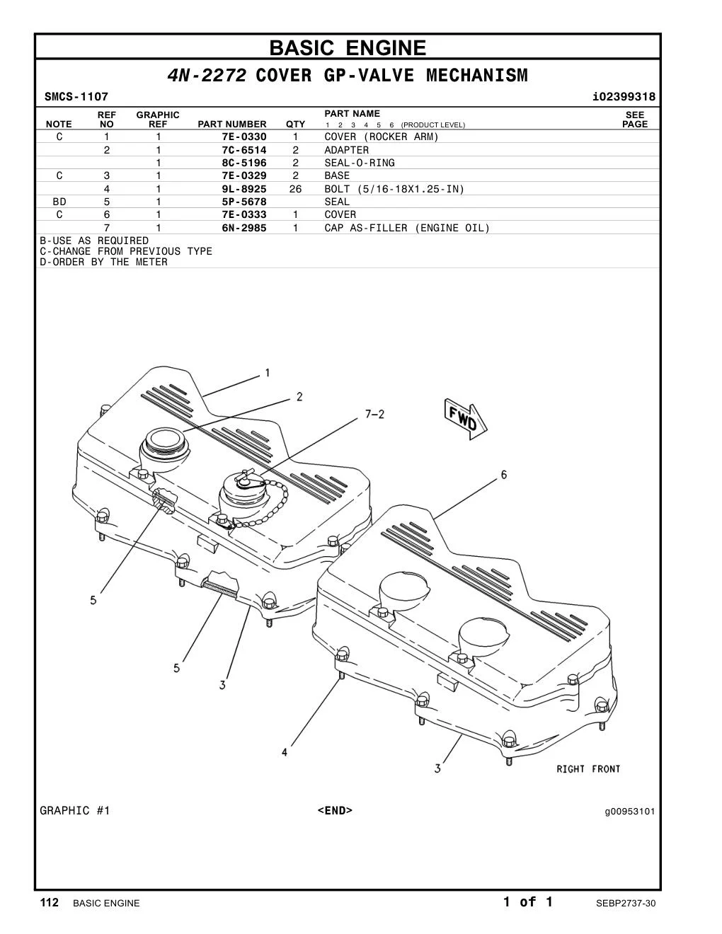 8C-5196 - SEAL-O-RING