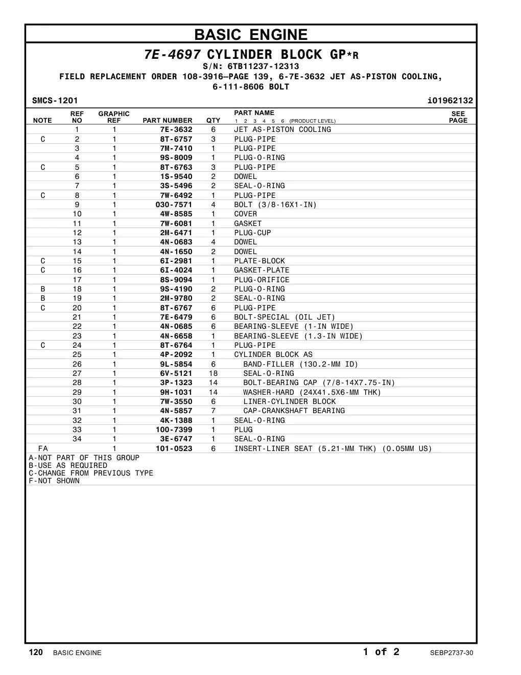 7W-6081 - GASKET