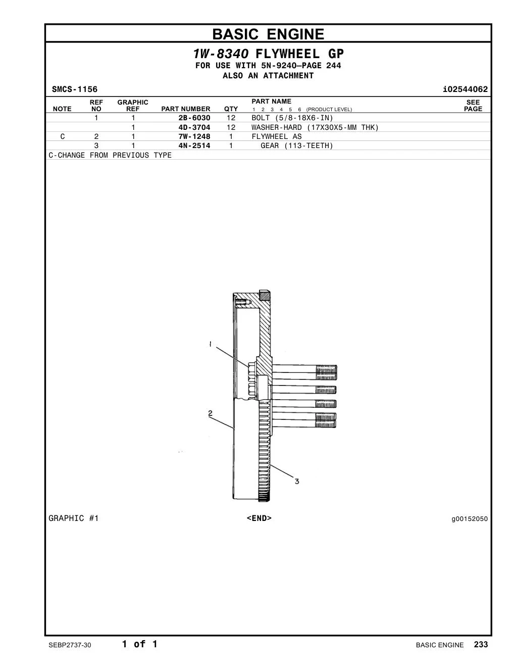 2B-6030 - BOLT (5/8-18X6-IN)