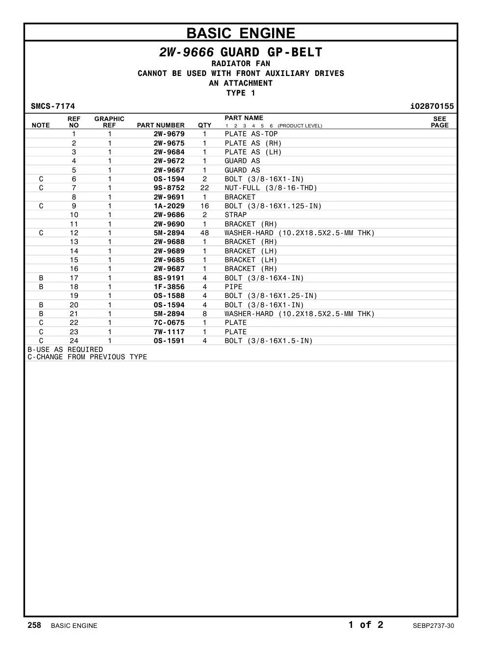 2W-9672 - GUARD AS