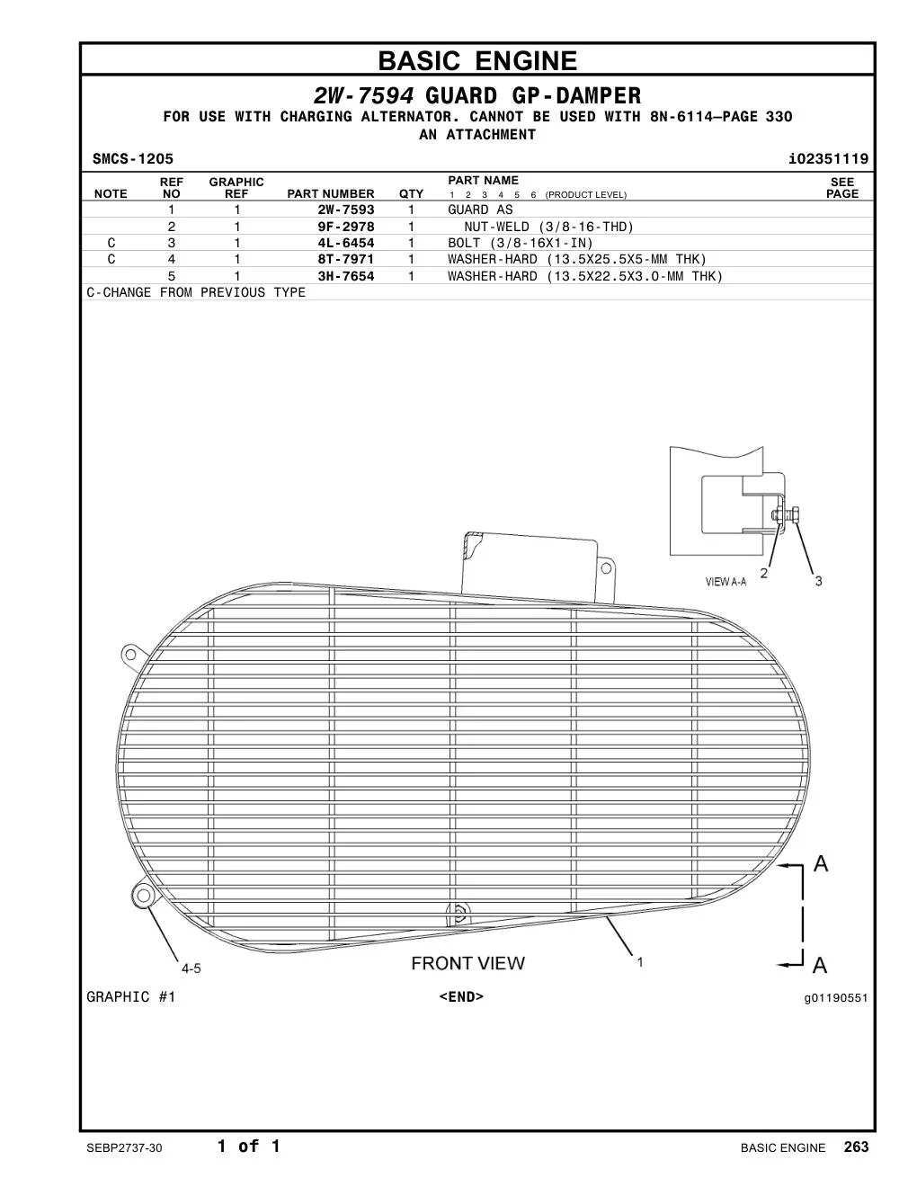 2W-7593 - GUARD AS
