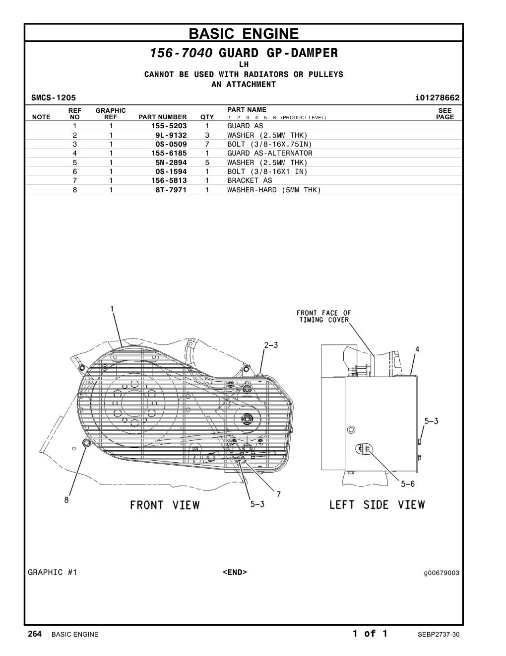 156-5813 - BRACKET AS