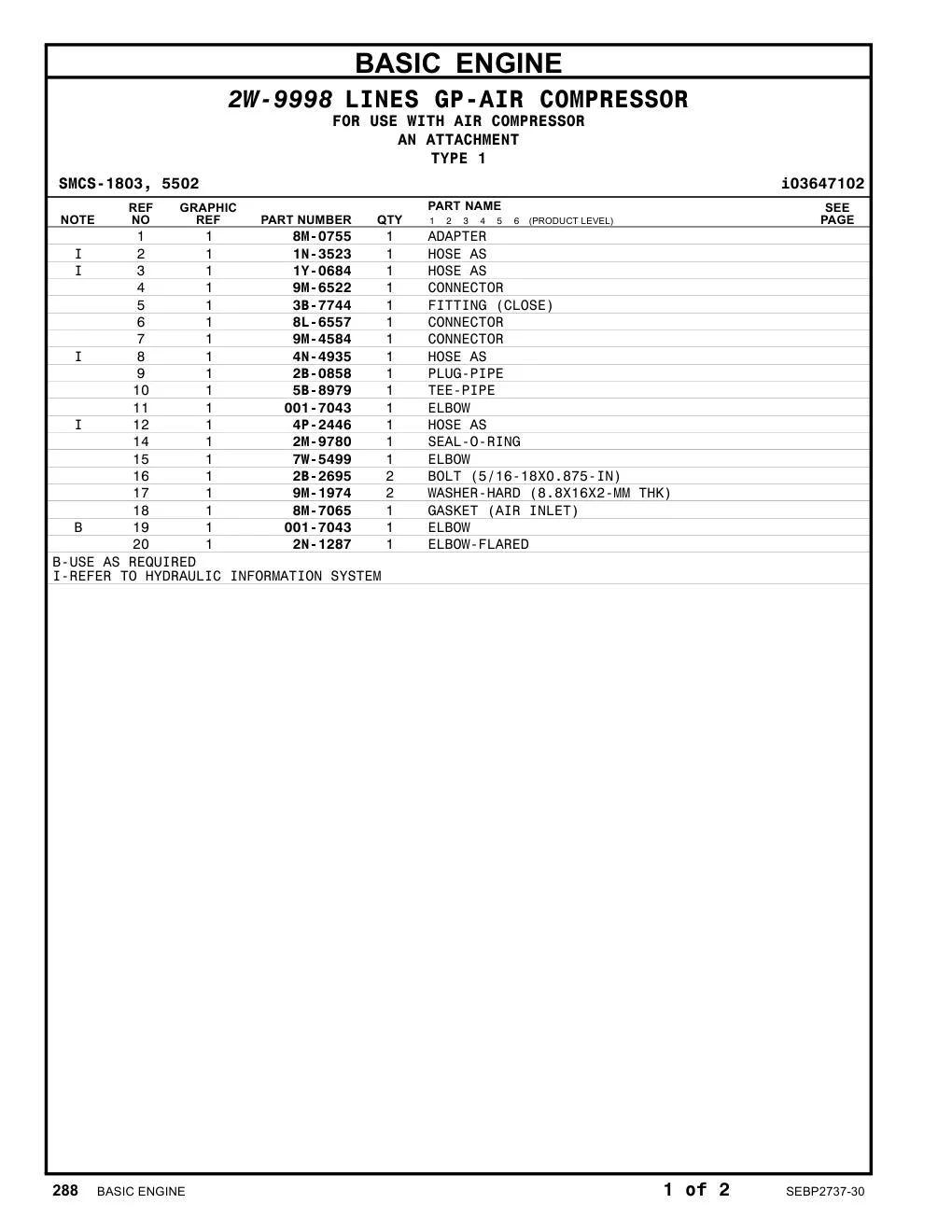 5B-8979 - TEE-PIPE