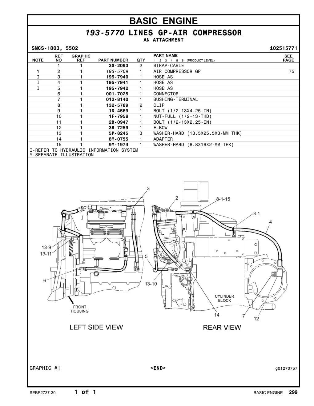 3B-7259 ELBOW CAT parts manual diagram