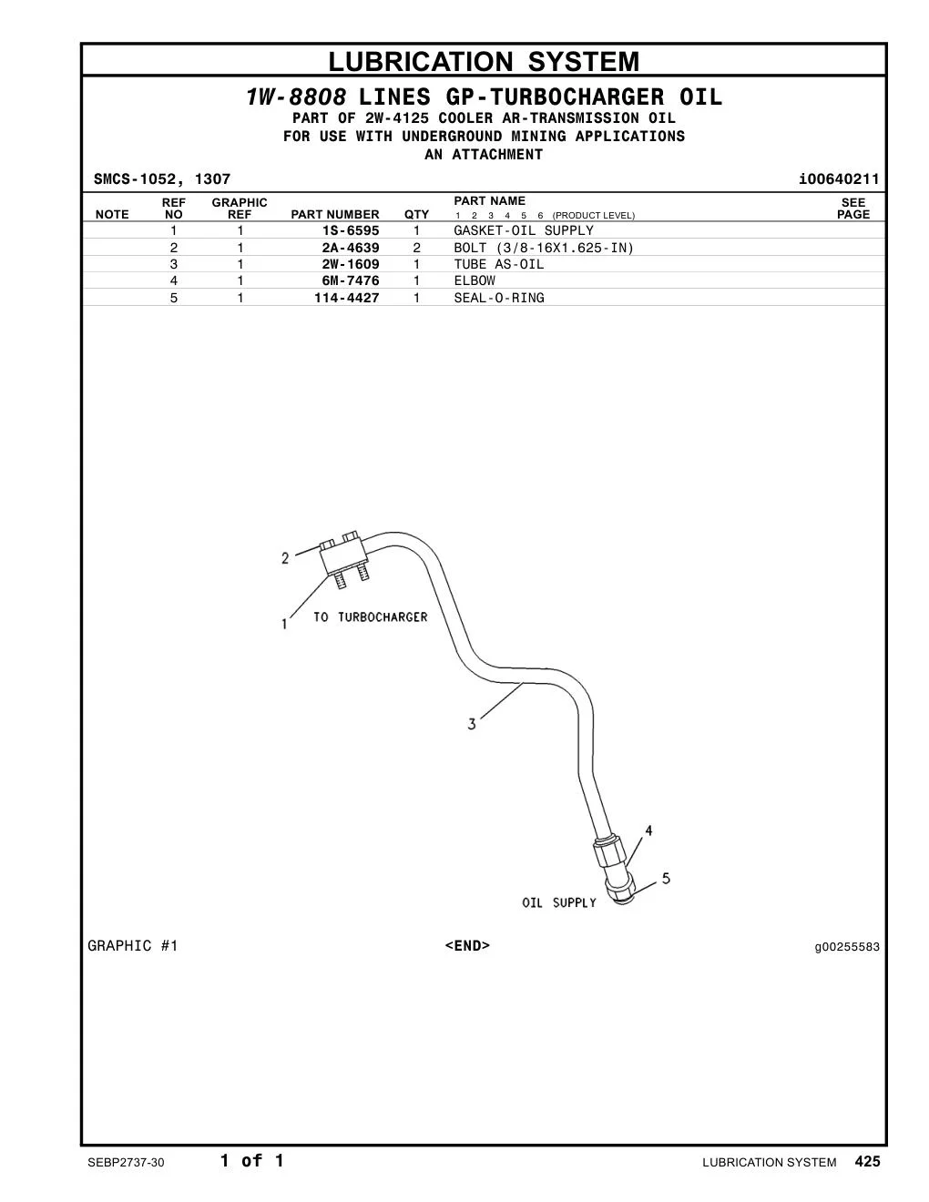 2A-4639 - BOLT (3/8-16X1.625-IN)