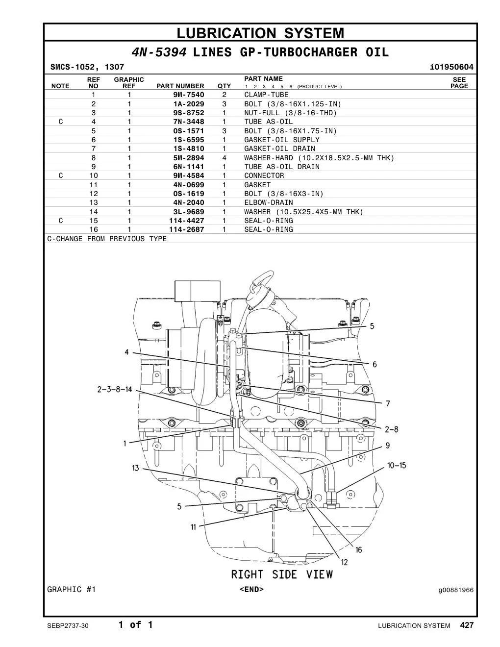 9M-7540 - CLAMP-TUBE