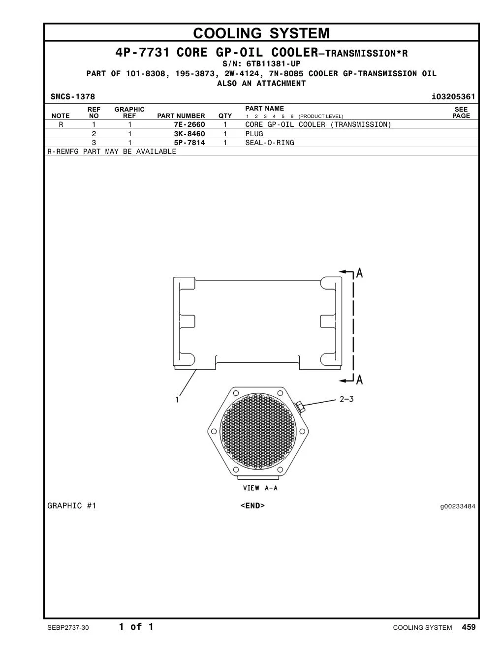 3K-8460 - PLUG