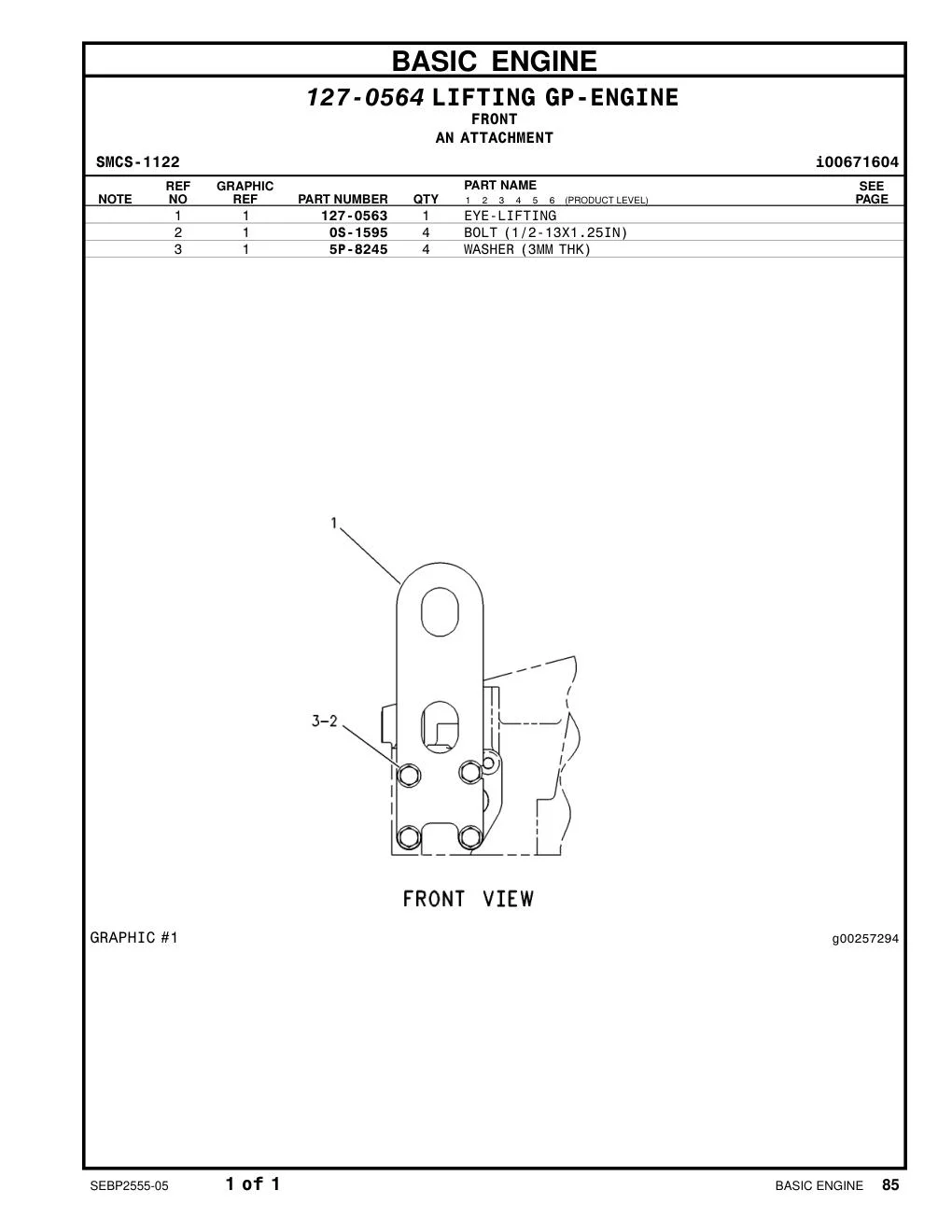 127-0563 - EYE-LIFTING