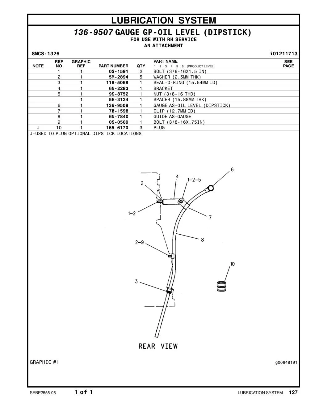 6N-7840 - GUIDE AS-GAUGE