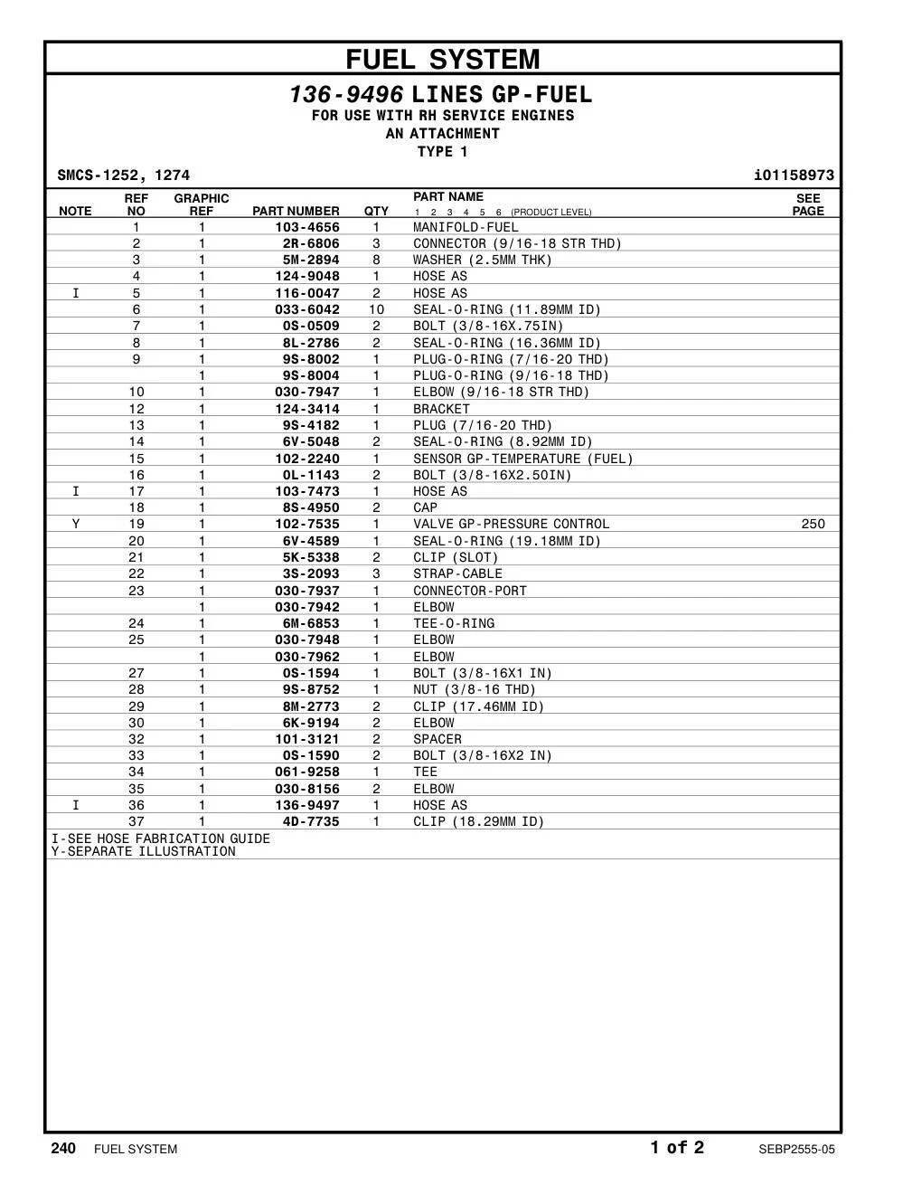 030-7942 ELBOW CAT parts manual diagram