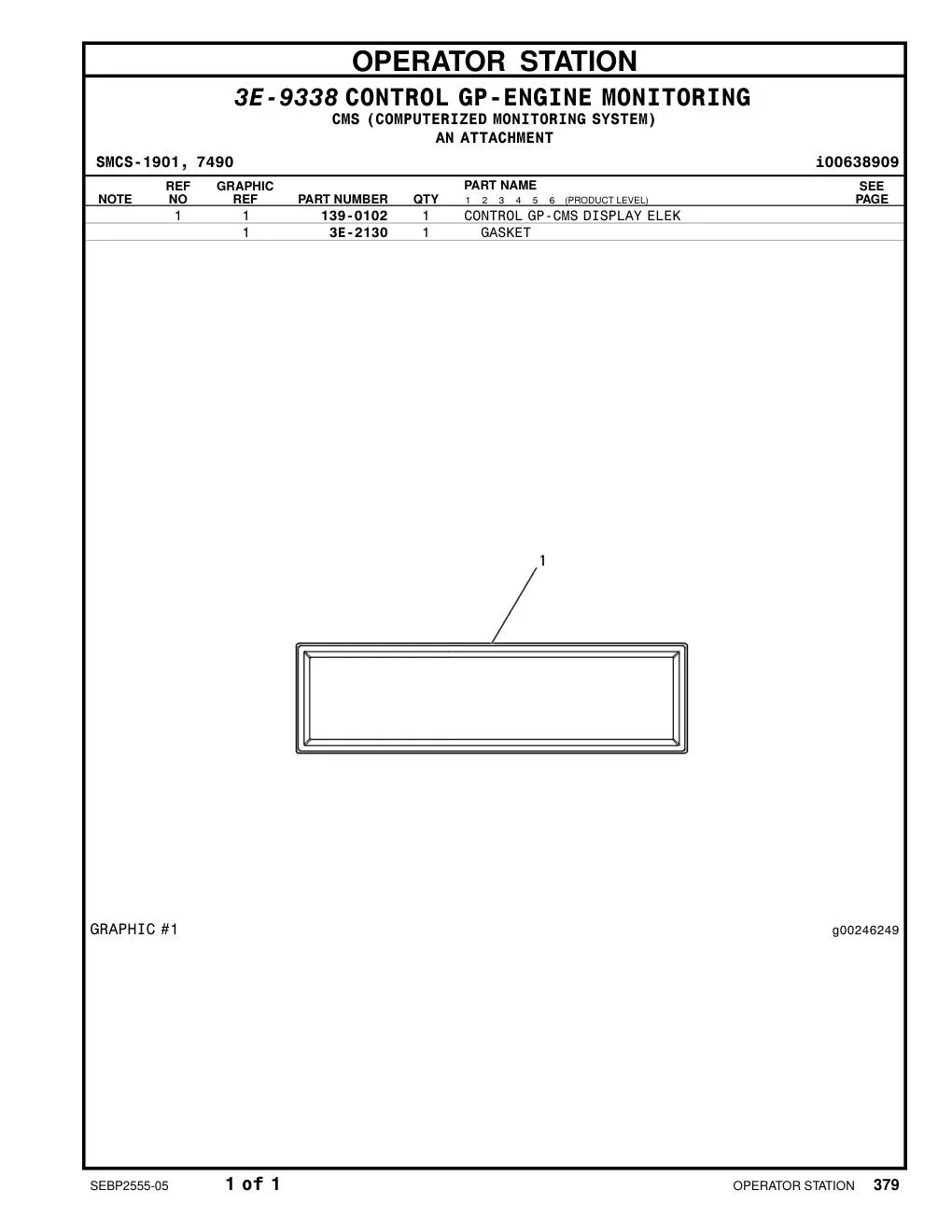 3E-2130 - GASKET