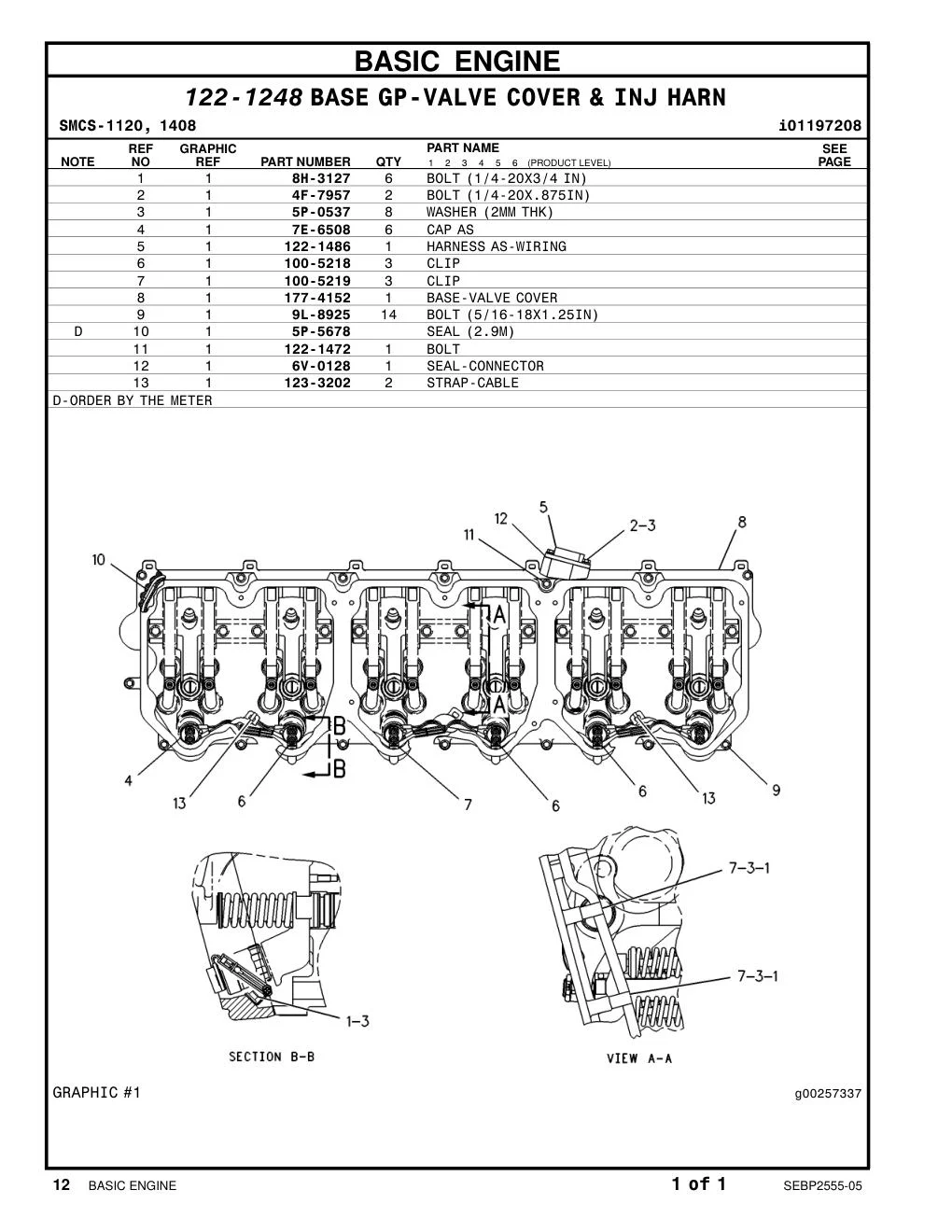 177-4152 - BASE-VALVE COVER