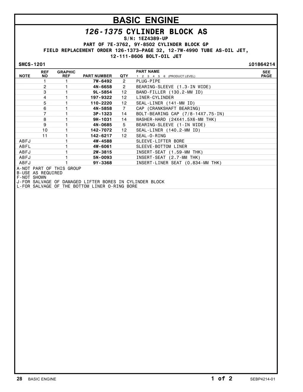 9L-5854 - BAND-FILLER (130.2-MM ID)