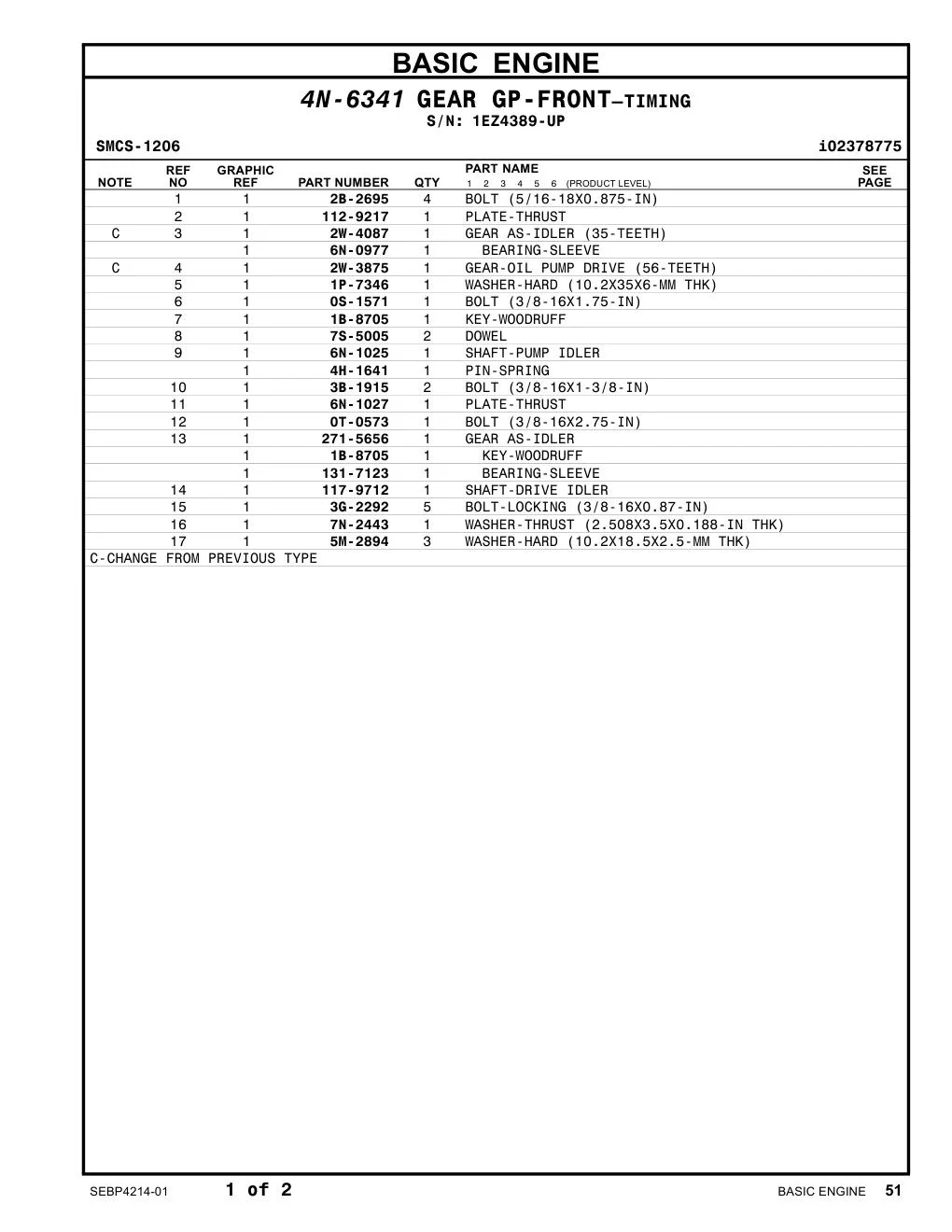 131-7123 - BEARING-SLEEVE