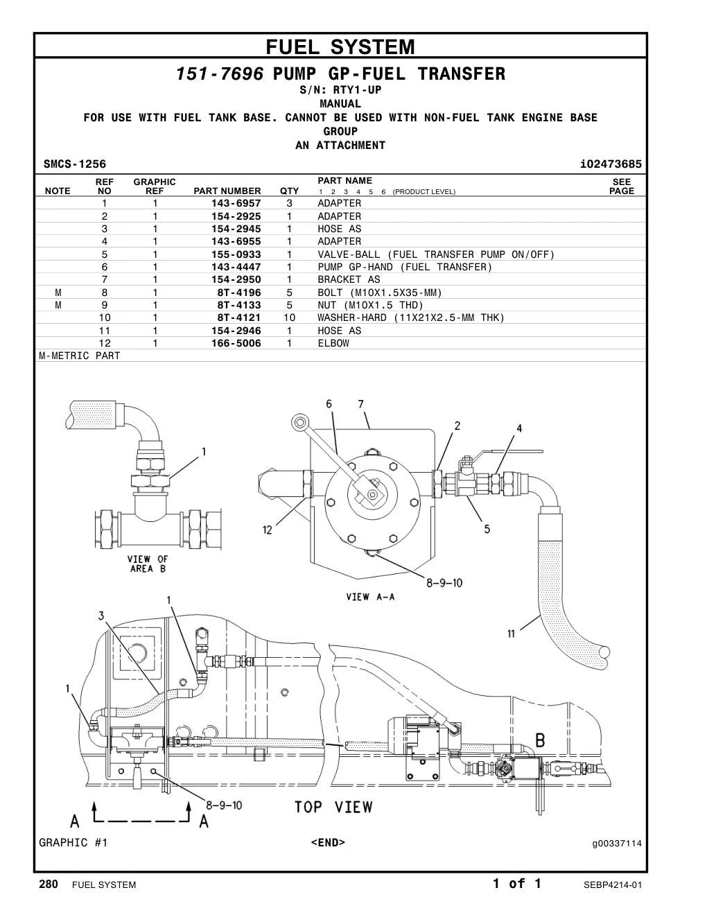 154-2946 - HOSE AS