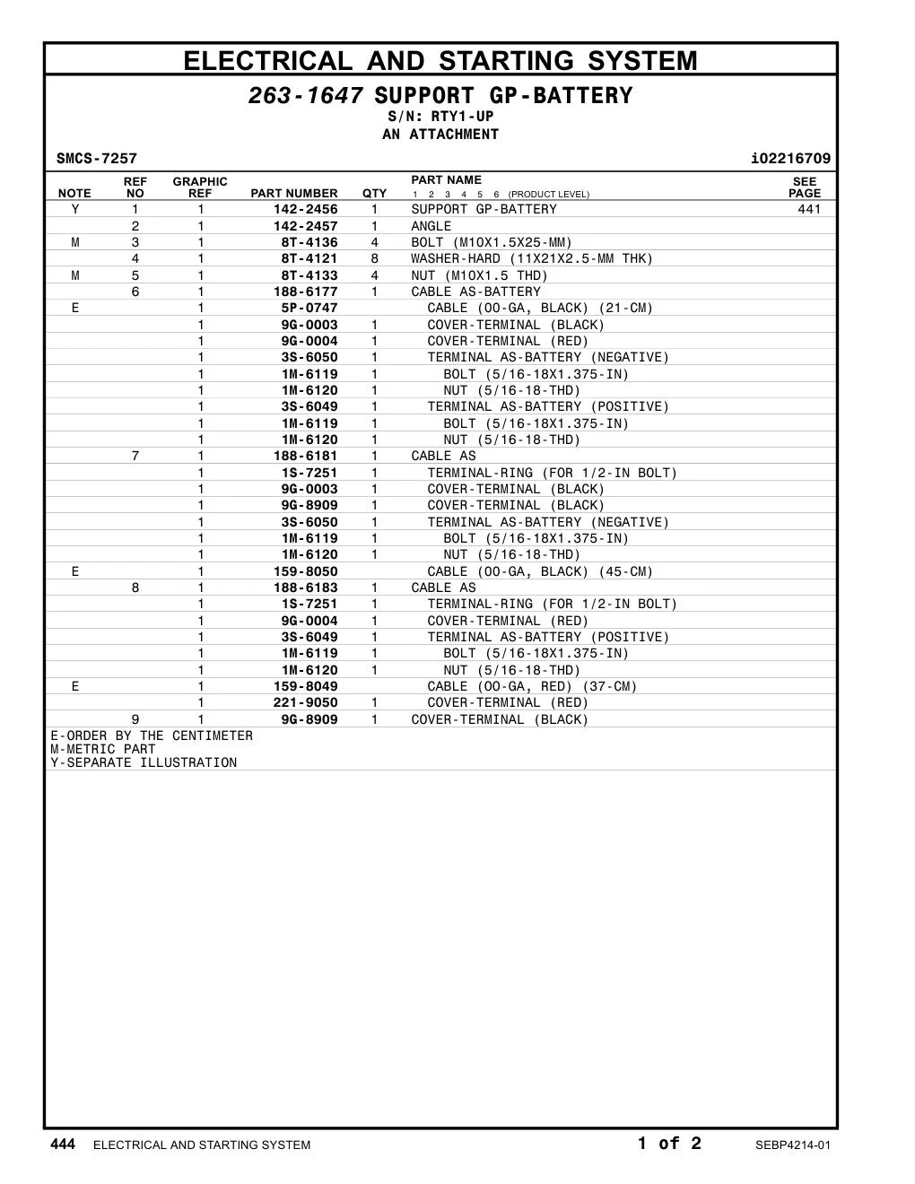 188-6183 - CABLE AS