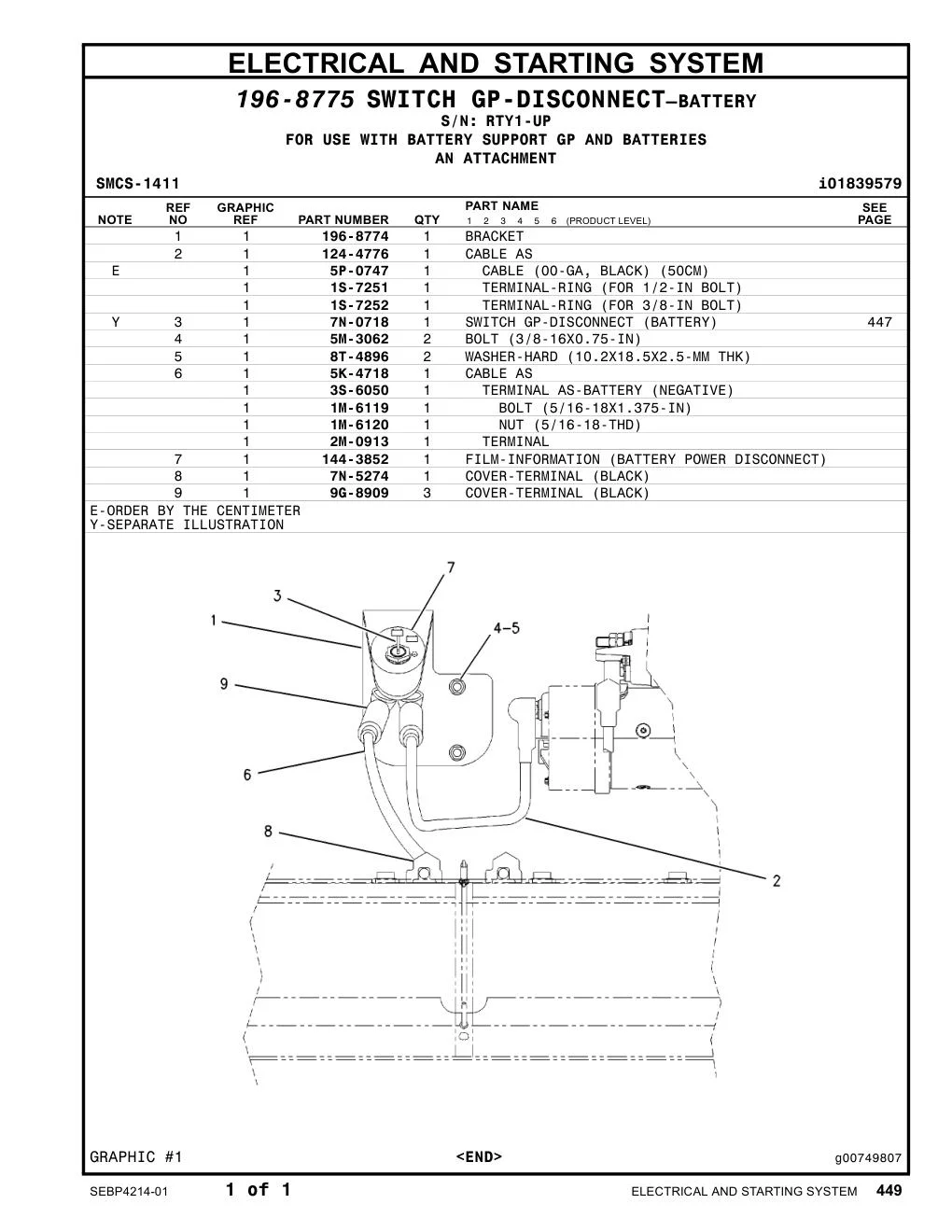 196-8774 - BRACKET