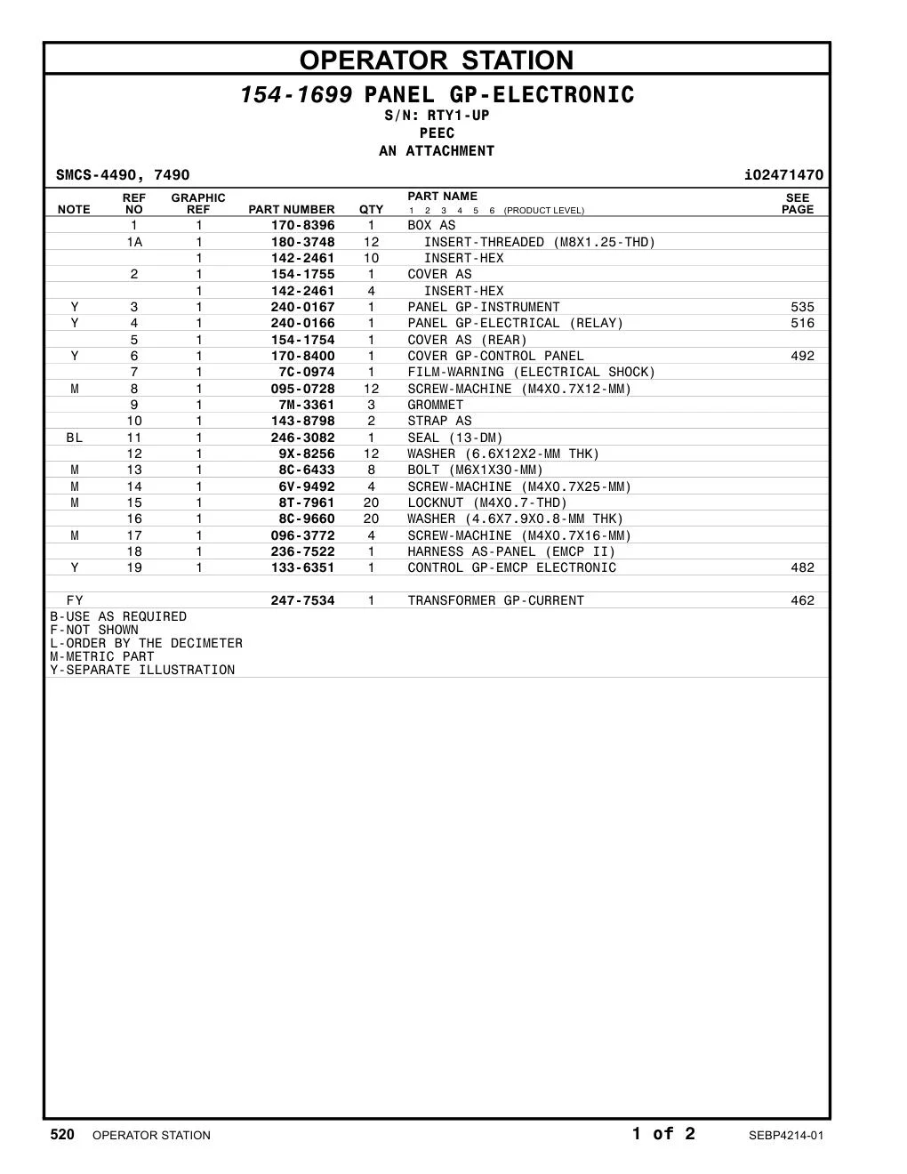 133-6351 - CONTROL GP-EMCP ELECTRONIC