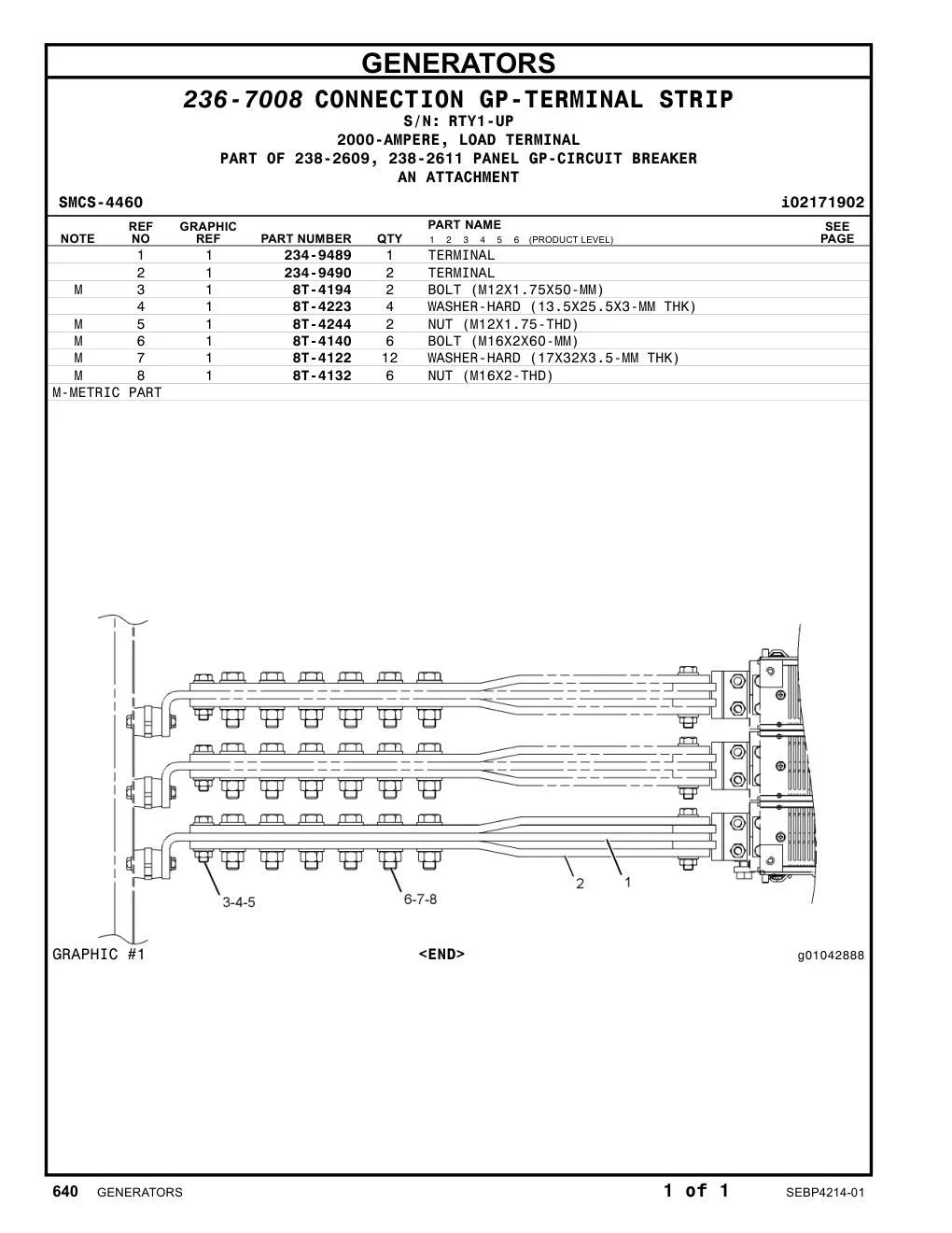 8T-4140 - BOLT (M16X2X60-MM)