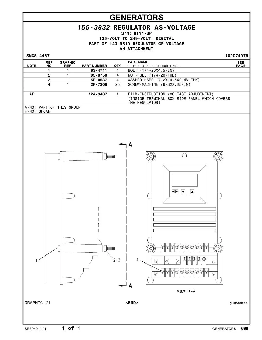 2F-7306 - SCREW-MACHINE (6-32X0.25-IN)