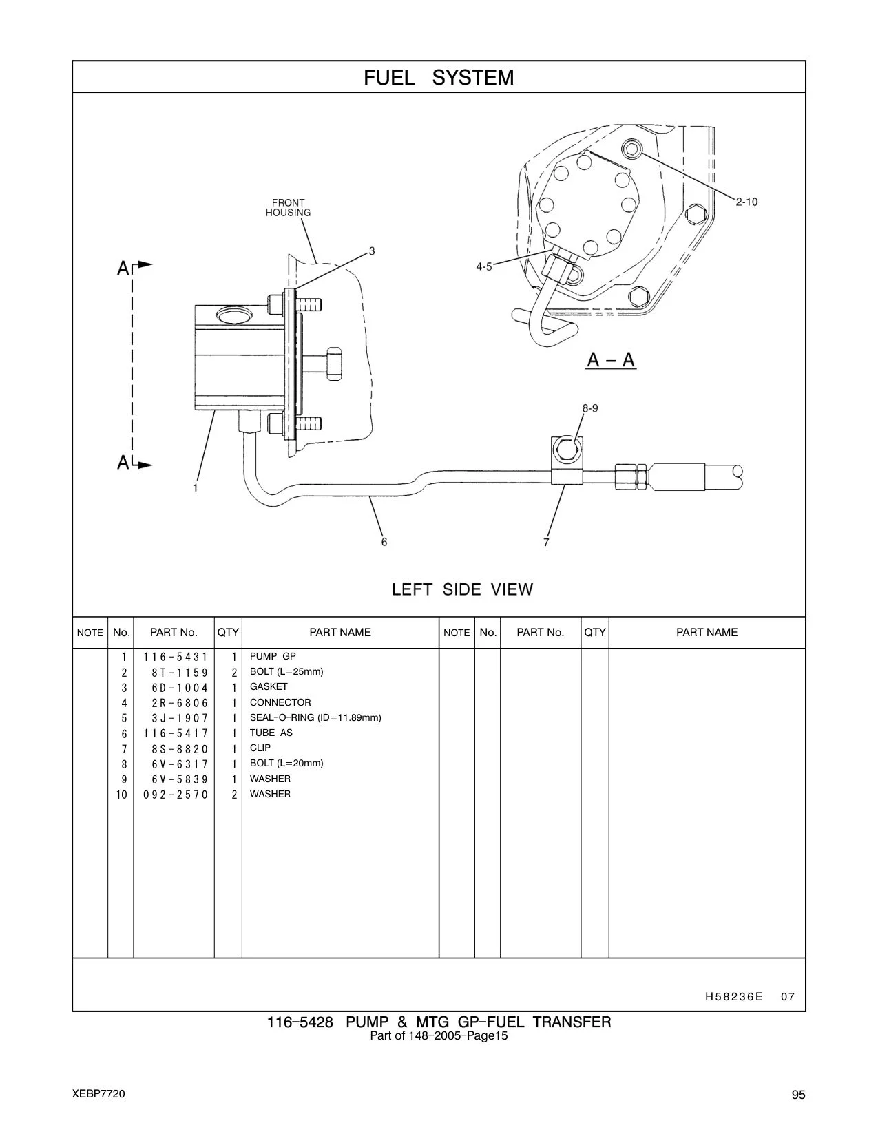 116-5417 - TUBE AS