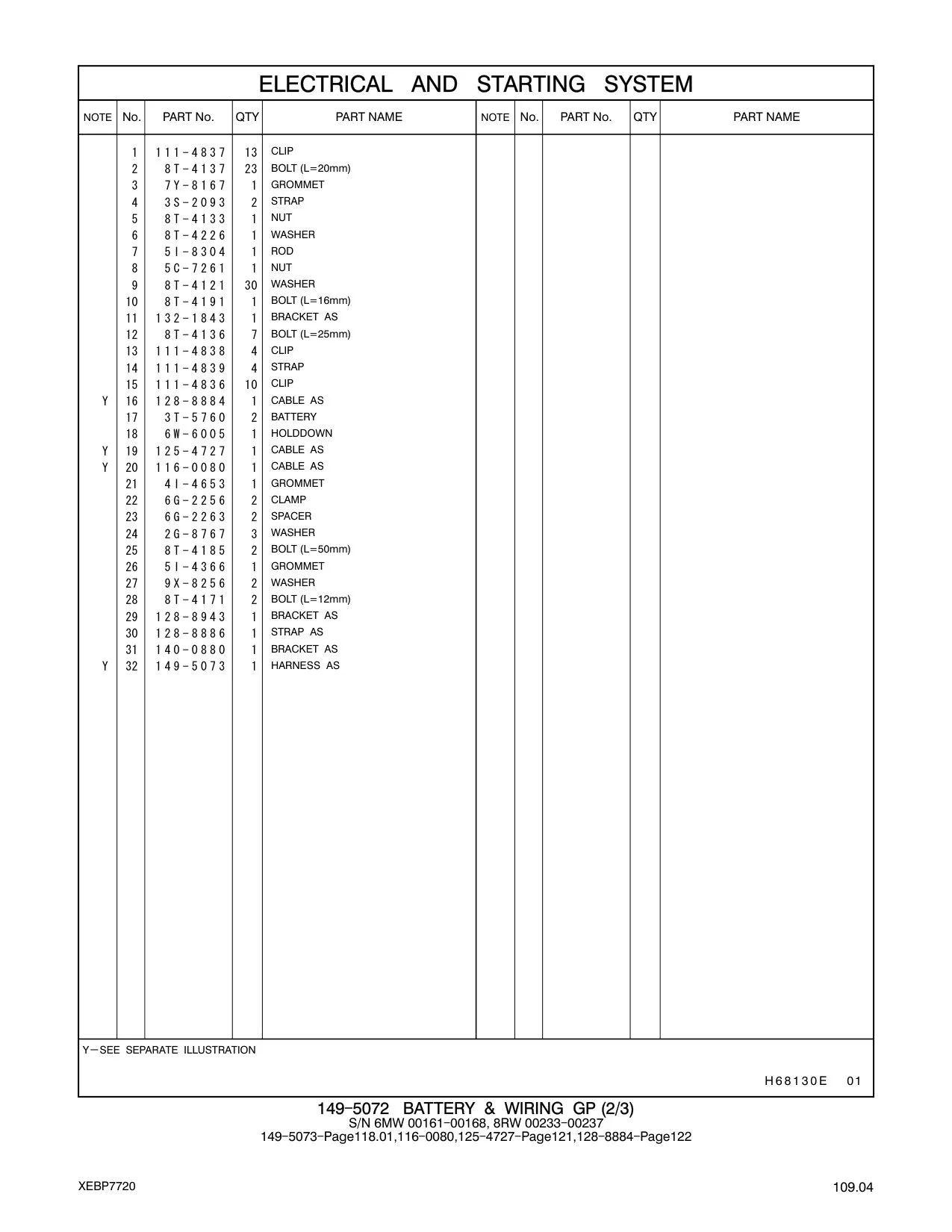 149-5073 - HARNESS AS