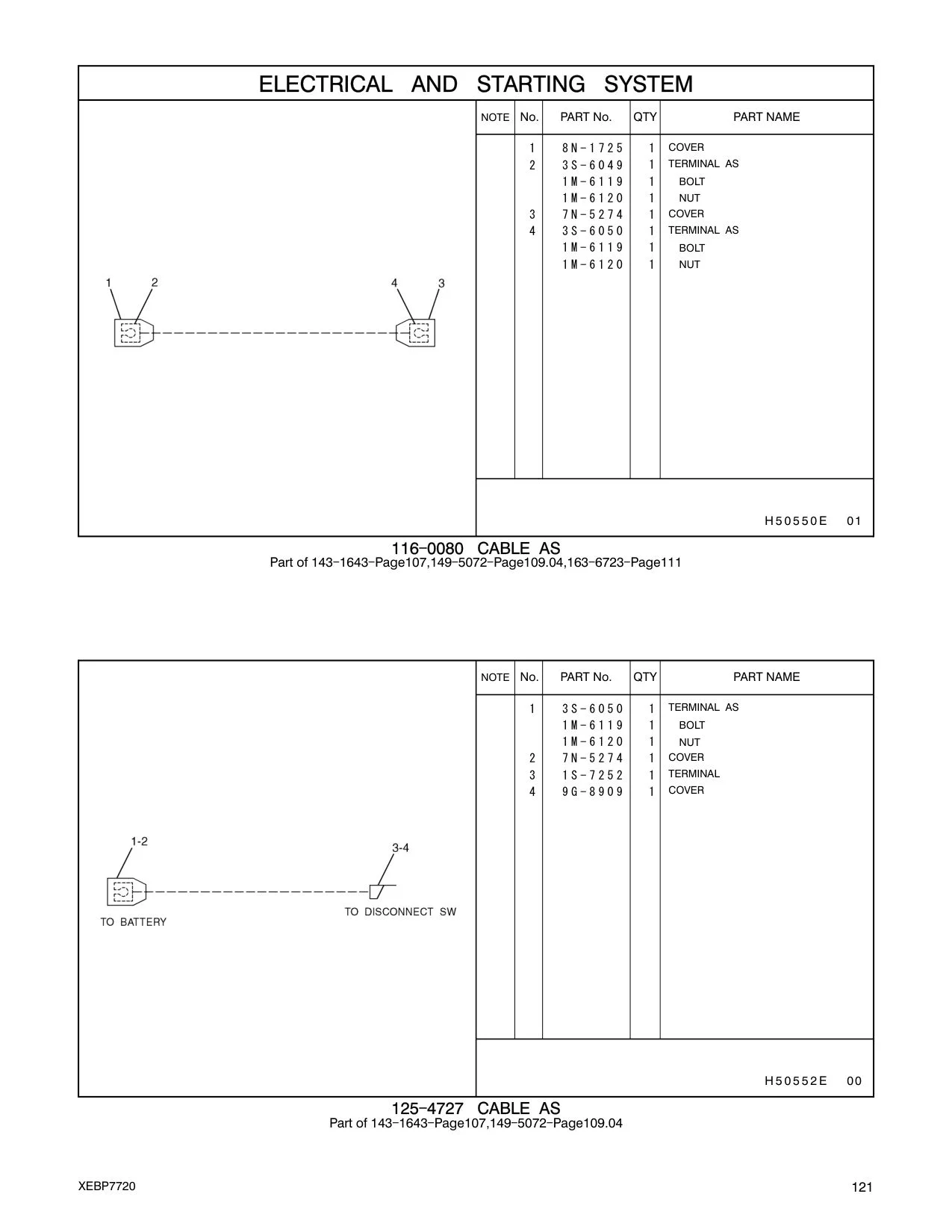 3S-6049 - TERMINAL AS-BATTERY (POSITIVE)
