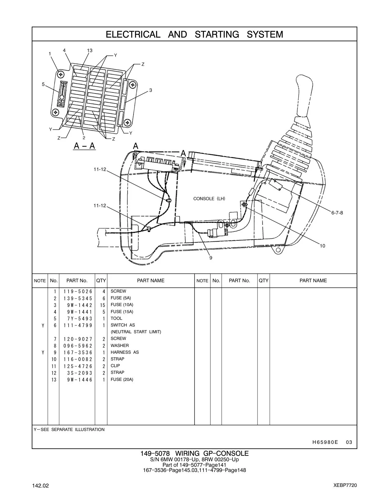 167-3536 - HARNESS AS