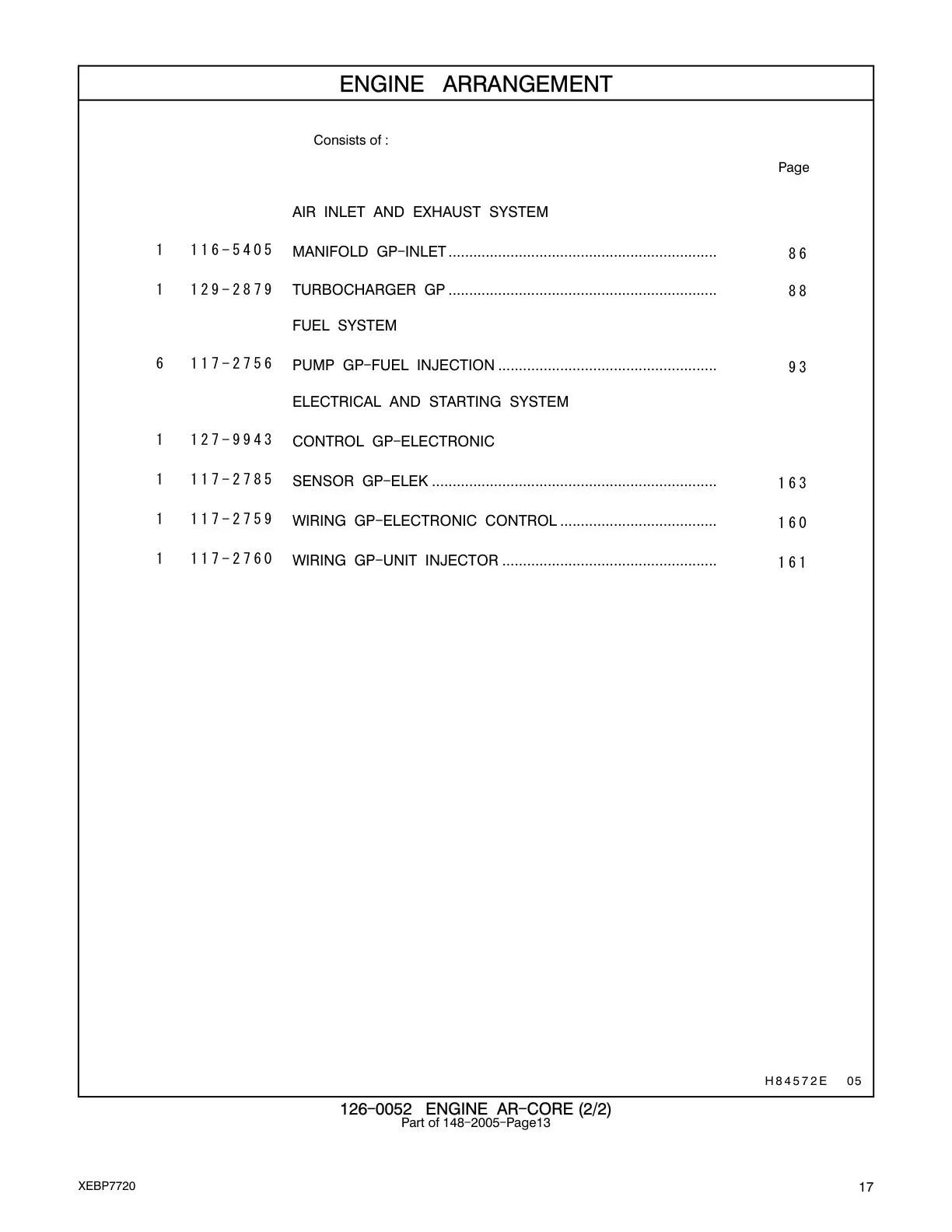 116-5405 - MANIFOLD GP-INLET