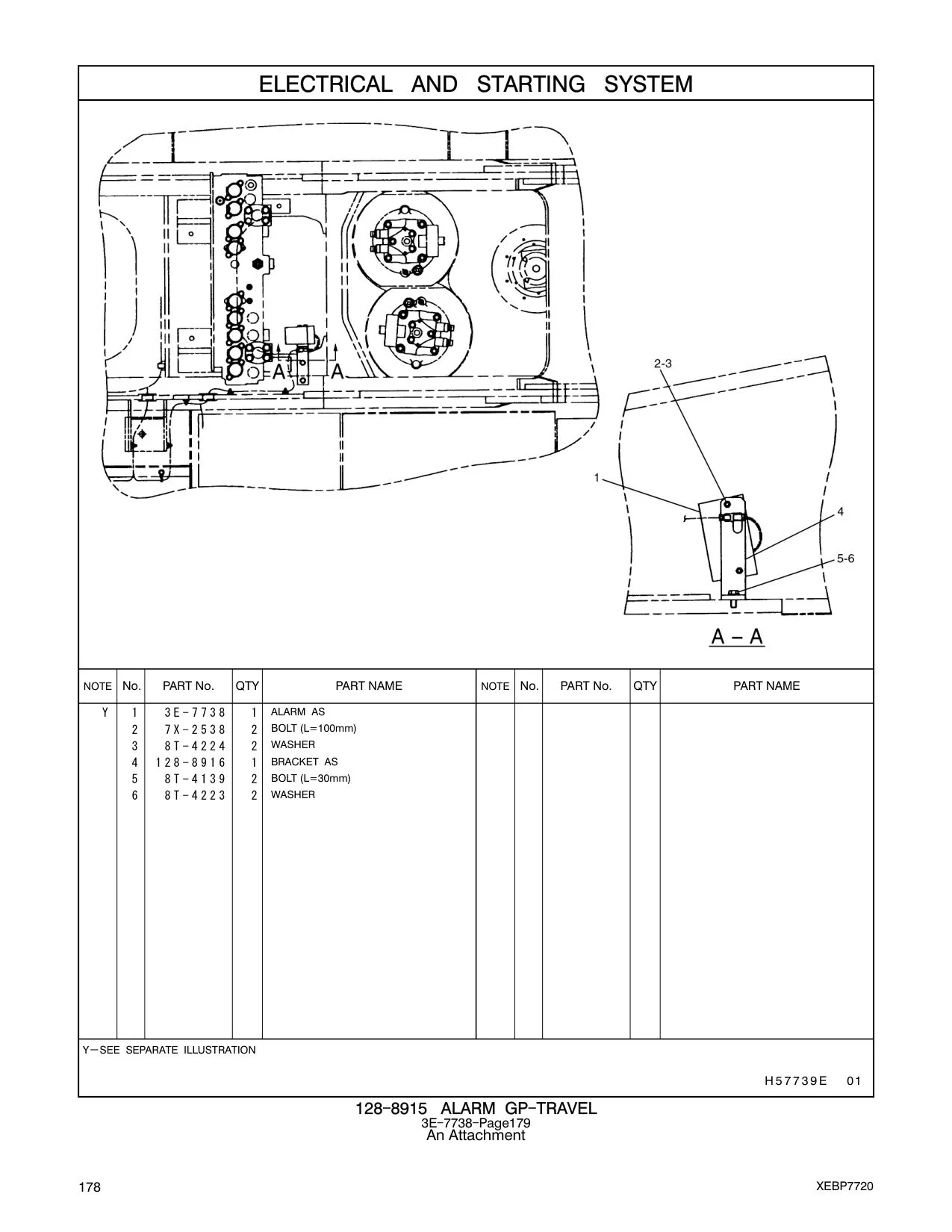 7X-2538 - BOLT (L=100mm)