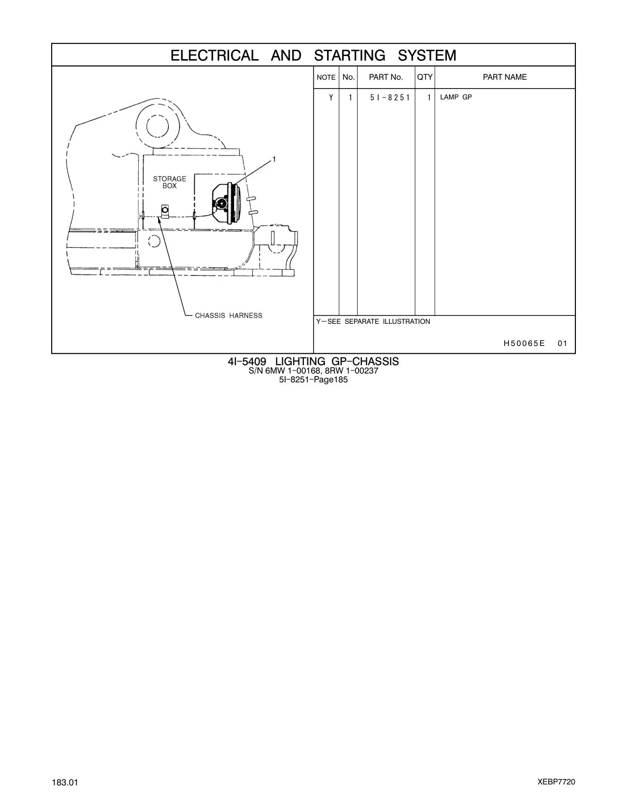 5I-8251 - LAMP GP