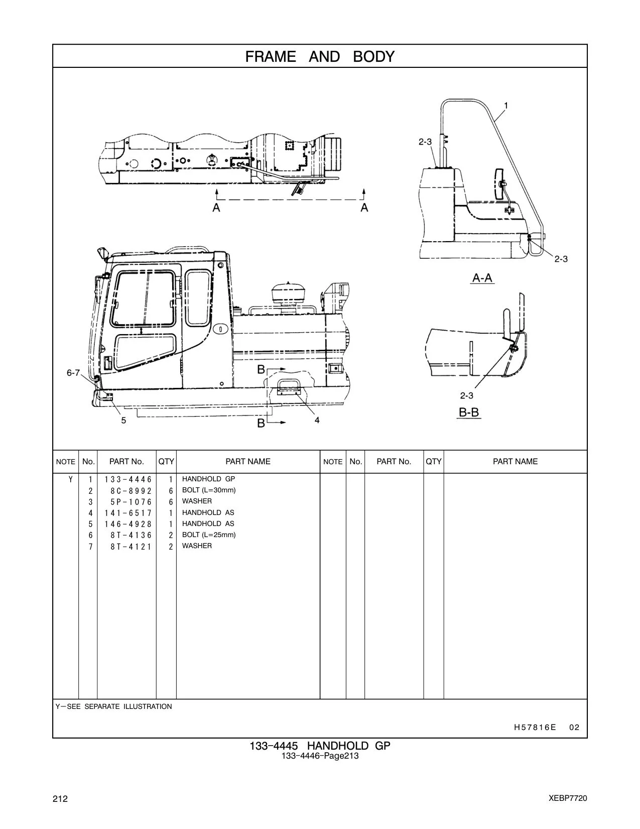 141-6517 - HANDHOLD AS