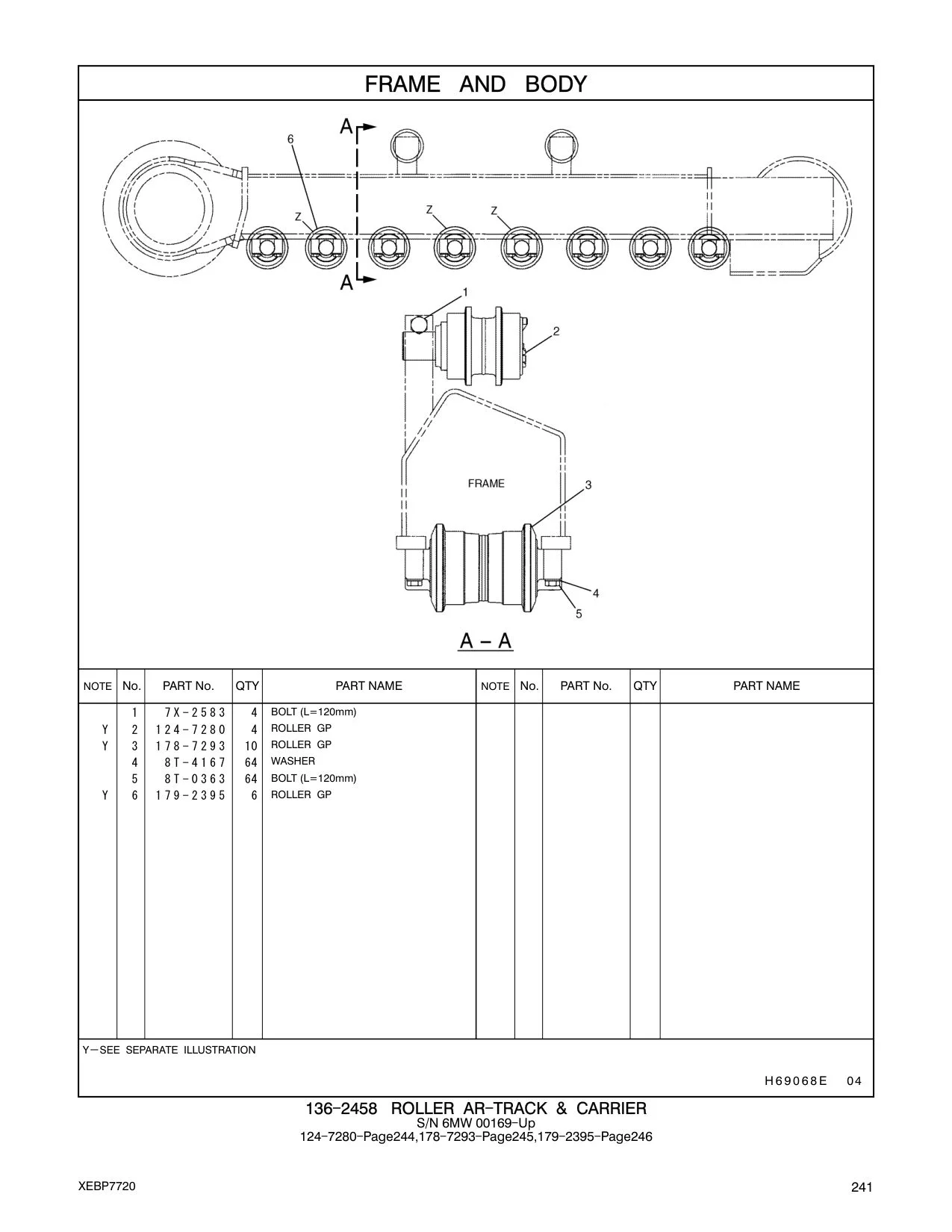 178-7293 - ROLLER GP