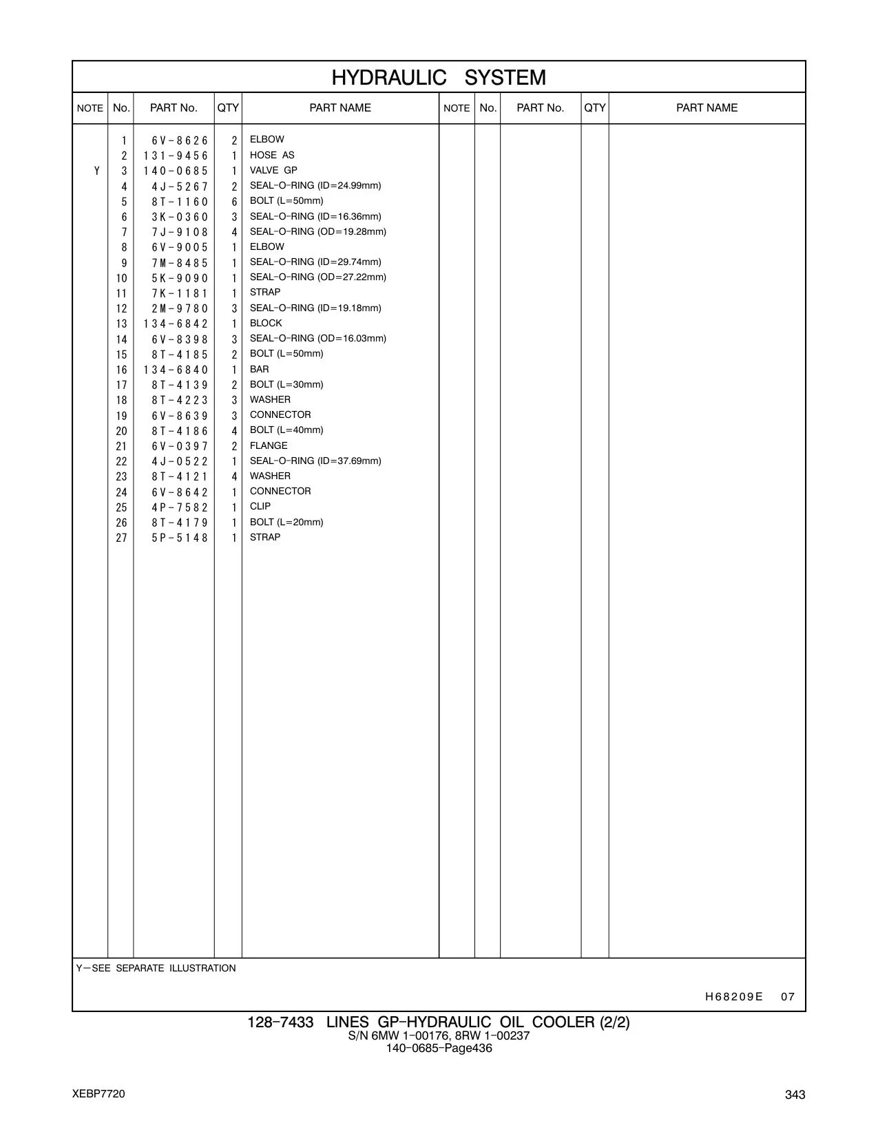 6V-8639 - CONNECTOR