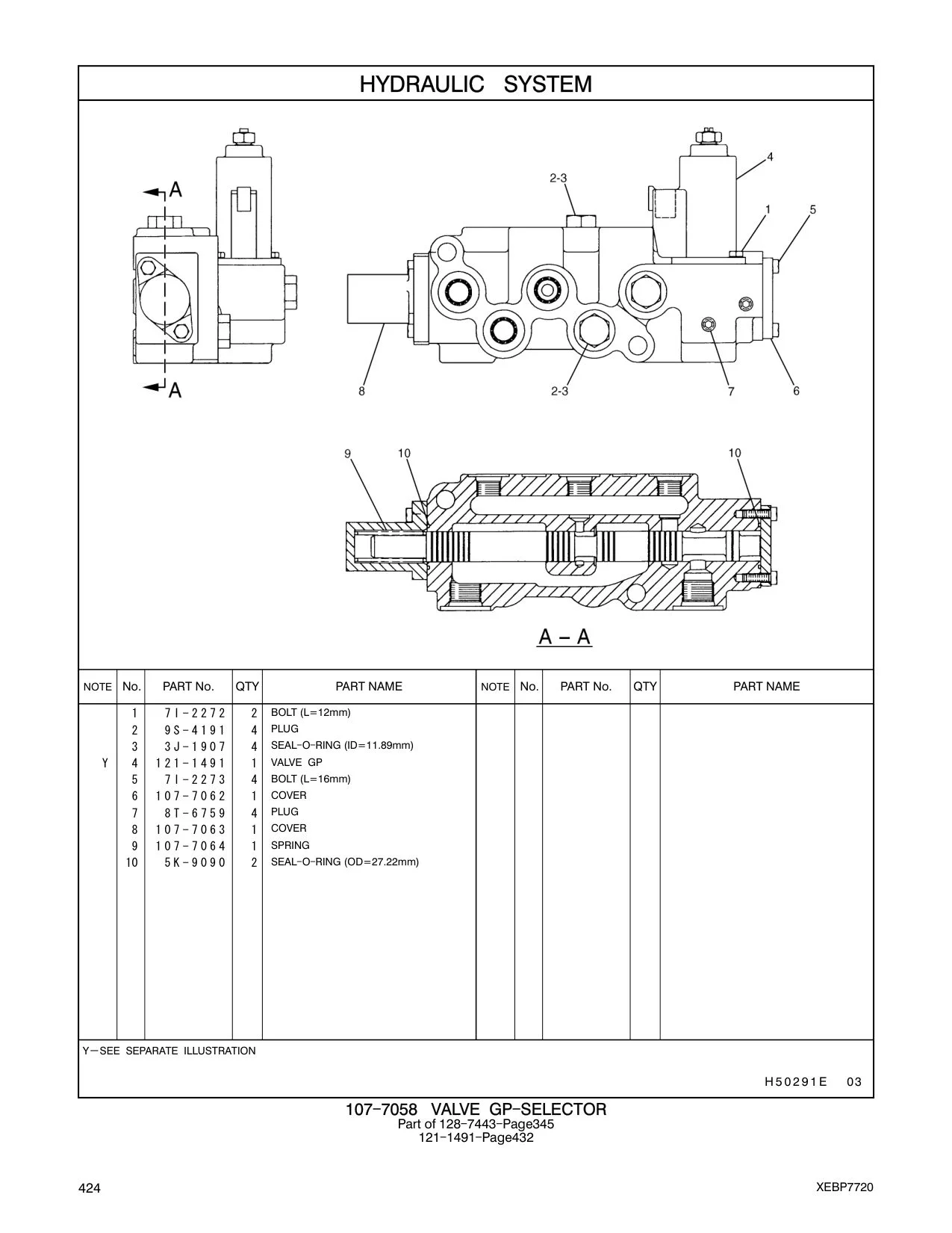 7I-2272 - BOLT (L=12mm)