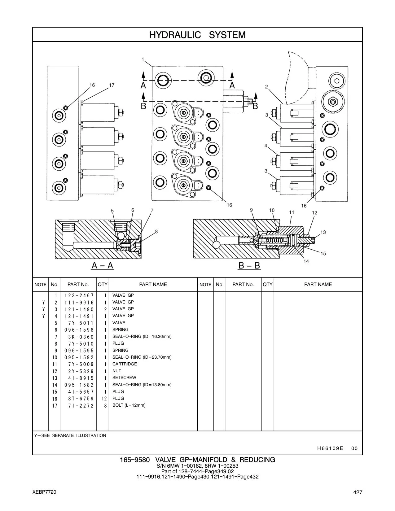 123-2467 - VALVE GP
