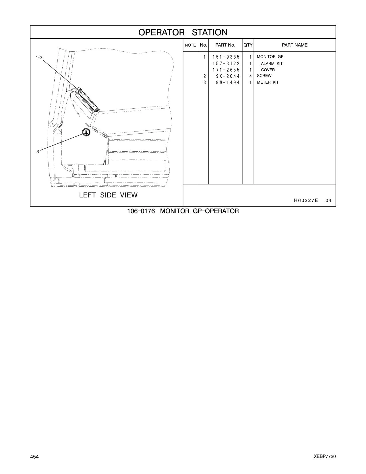 151-9385 - MONITOR GP
