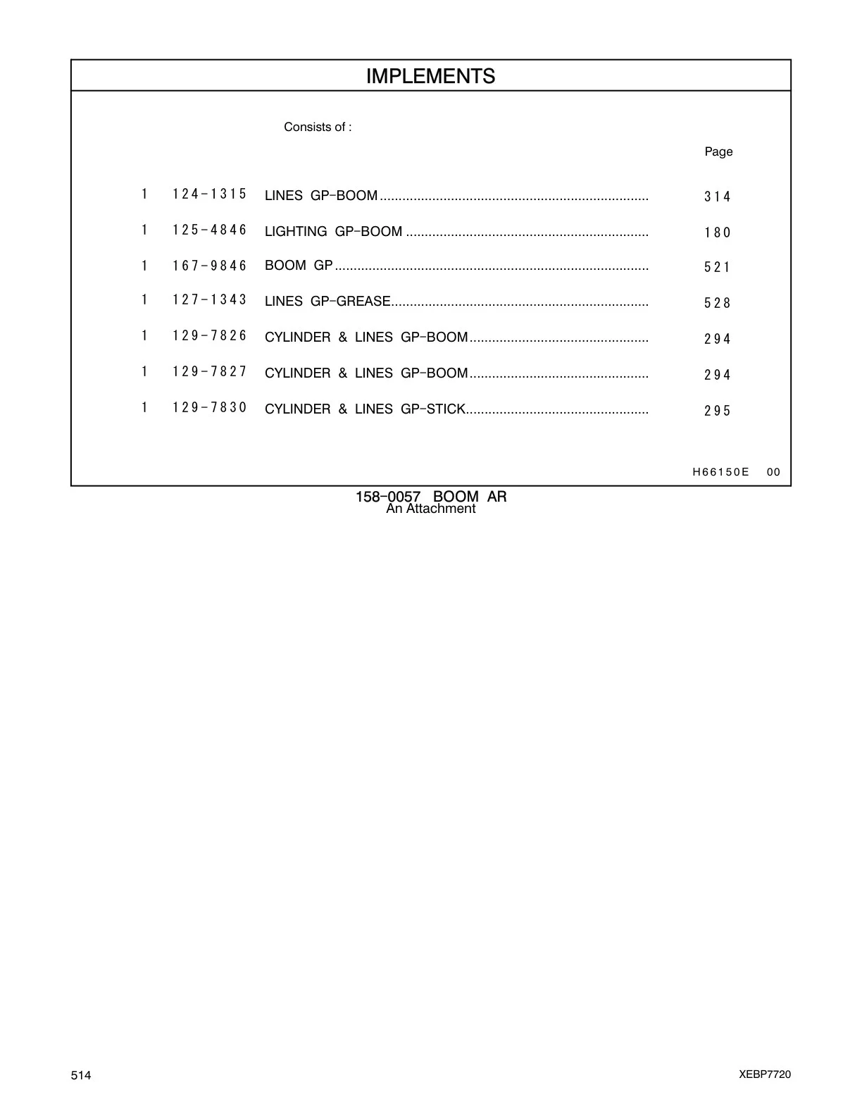 167-9846 - BOOM GP